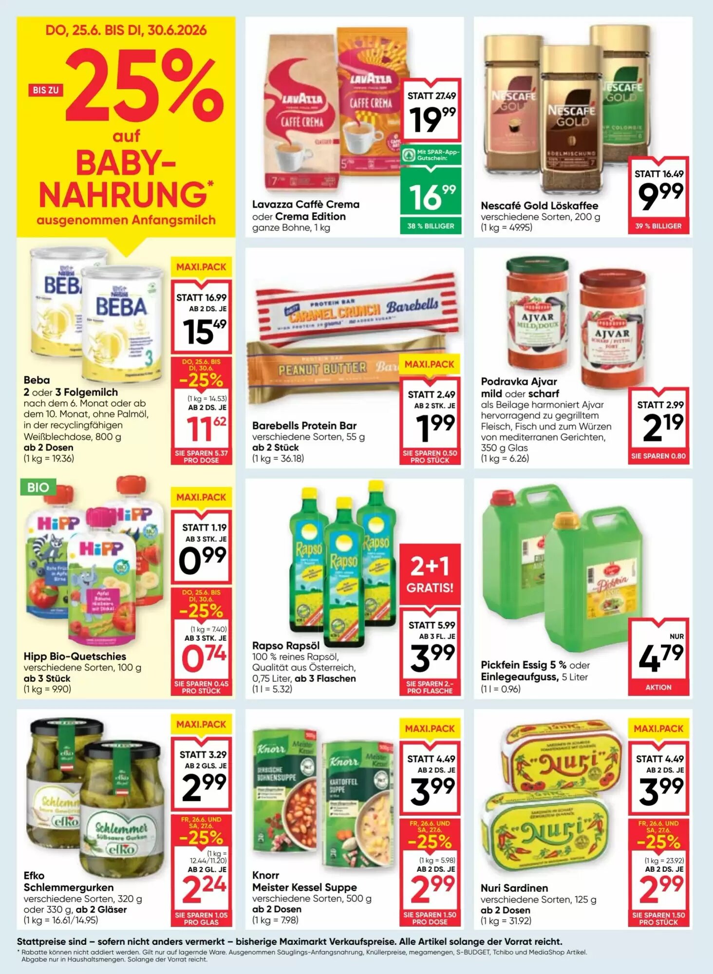 Maximarkt Flugblatt (ab 25.06.2026) - Angebote und Prospekt - Seite 10
