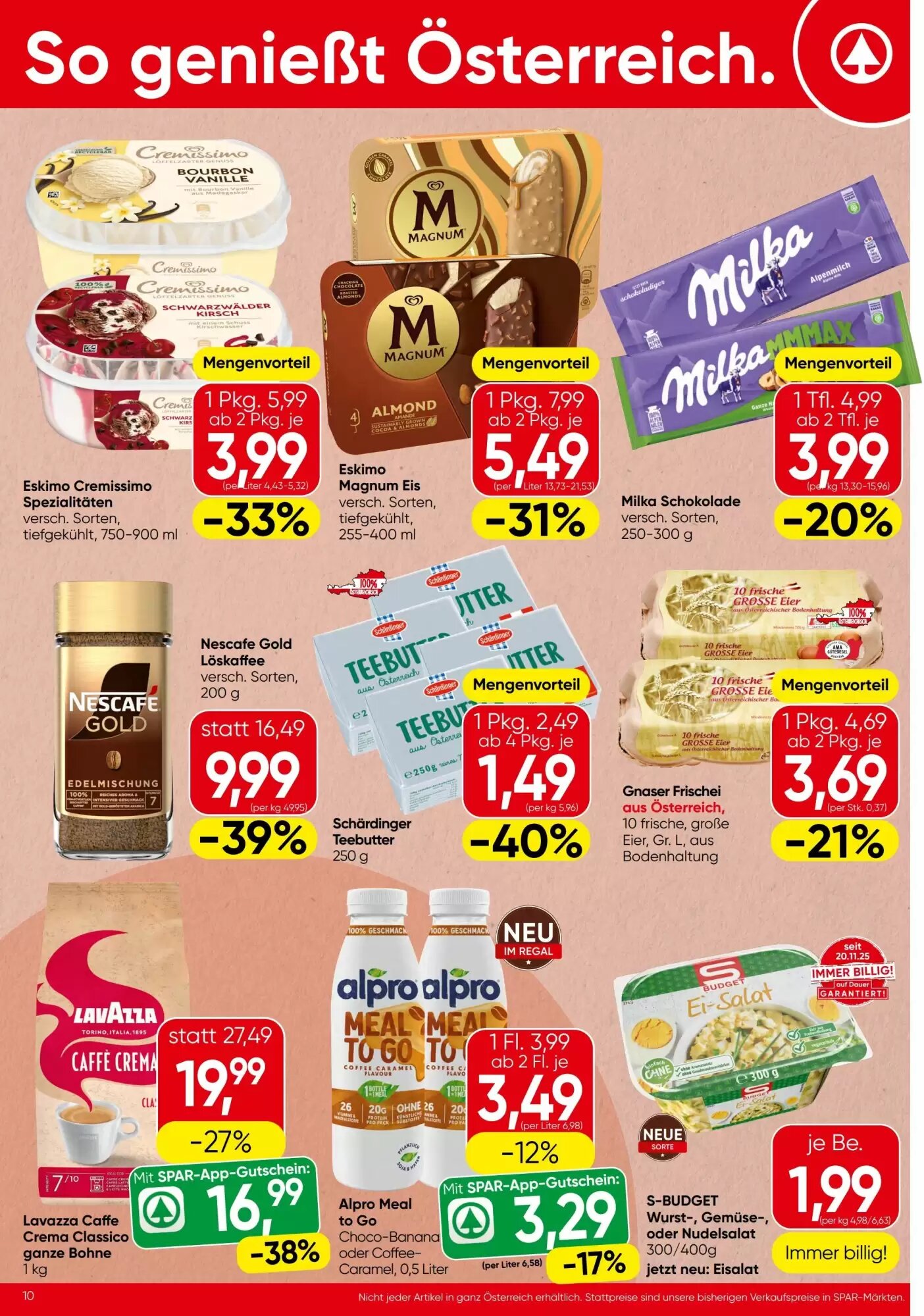 Spar Flugblatt (ab 25.06.2026) - Angebote und Prospekt - Seite 10