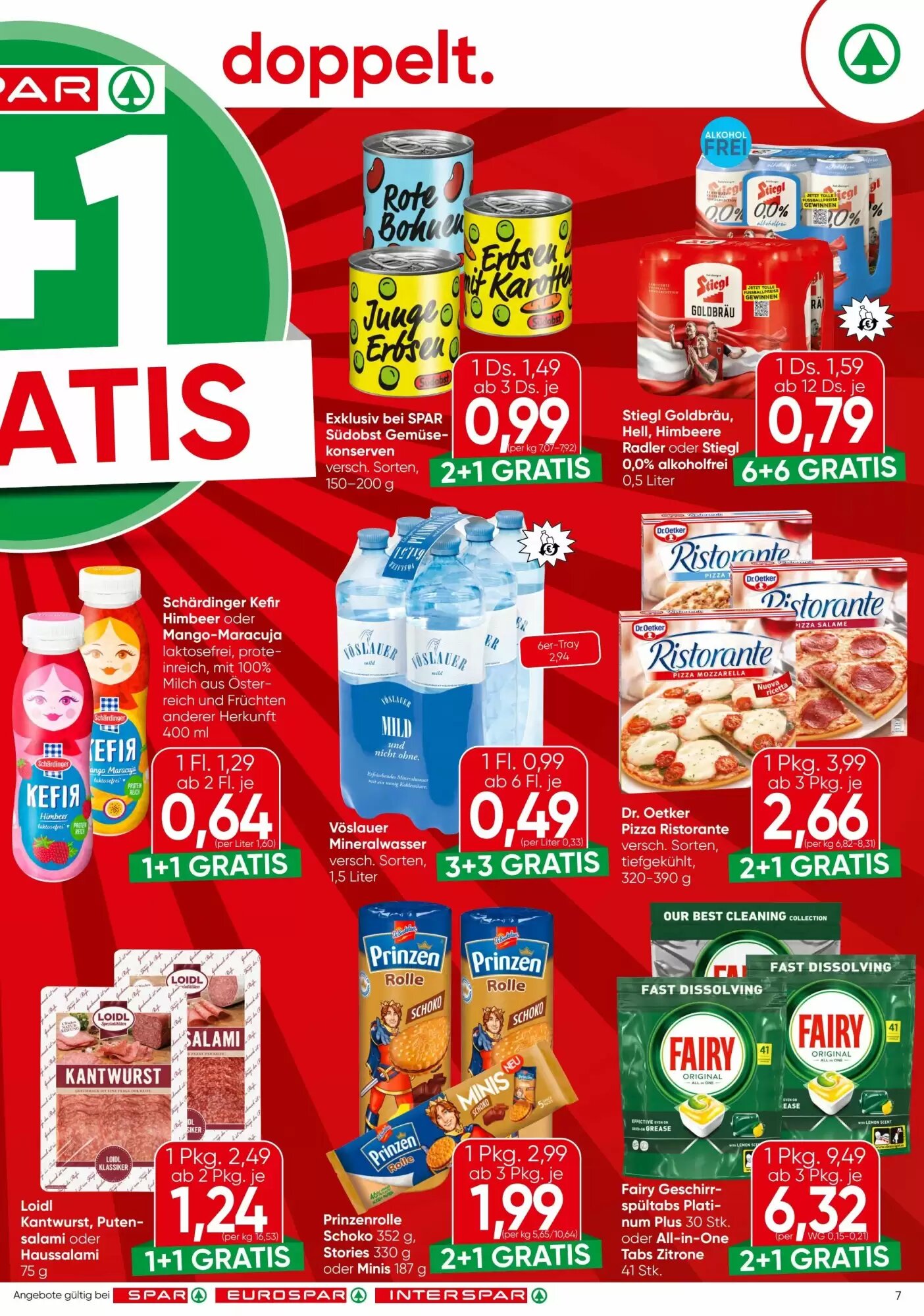 Spar Flugblatt (ab 25.06.2026) - Angebote und Prospekt - Seite 7