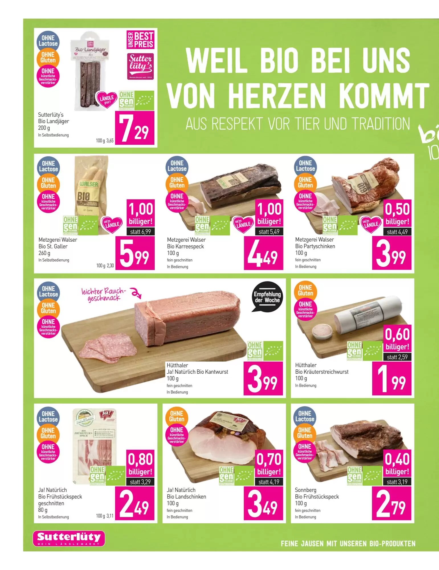 Sutterlüty Flugblatt (ab 25.06.2026) - Angebote und Prospekt - Seite 10