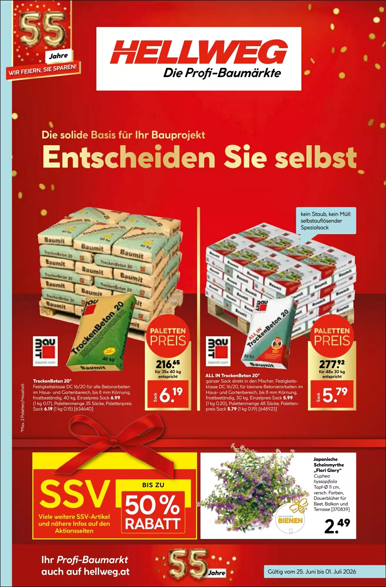 Hellweg Flugblatt (ab 25.06.2026) - Angebote und Prospekt - Seite 1