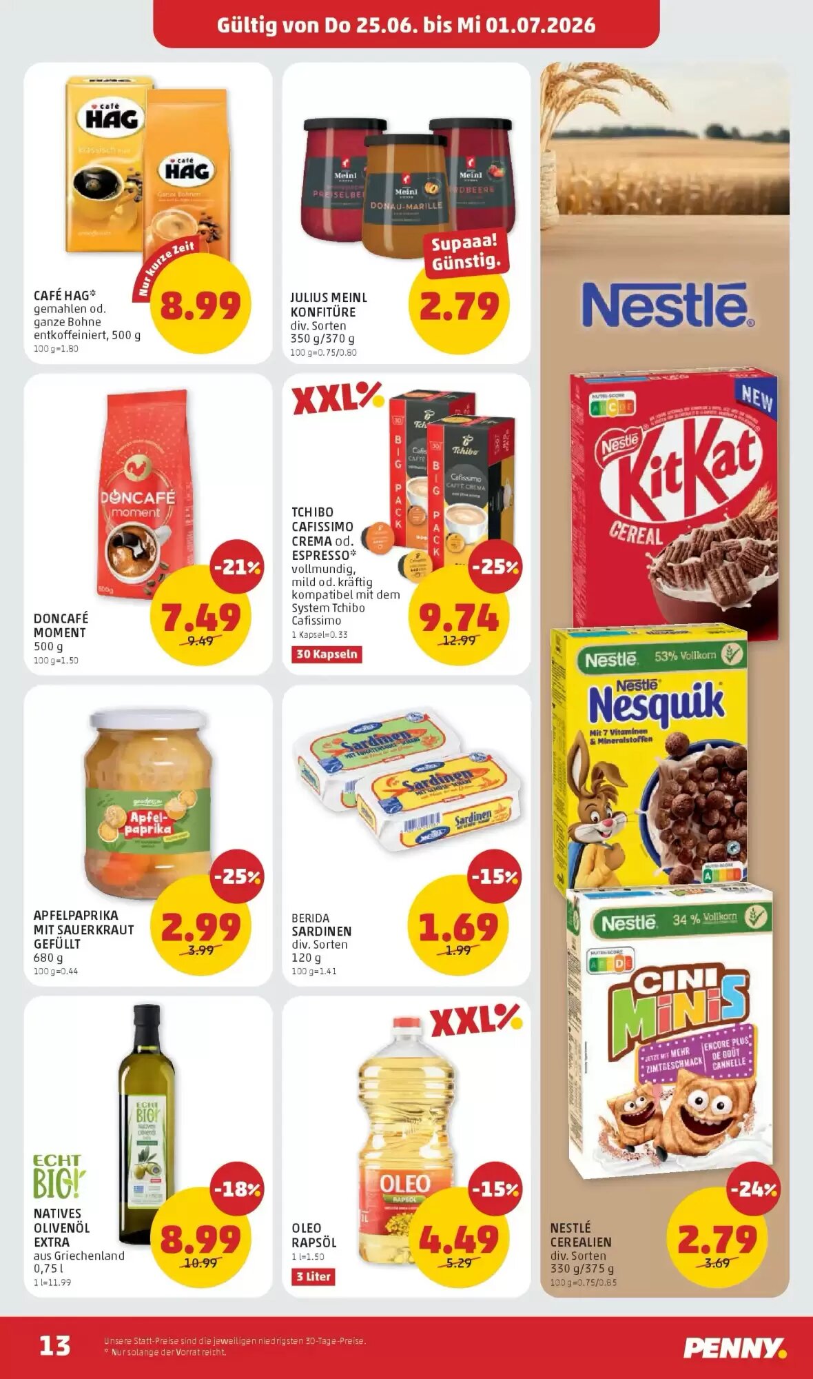 PENNY Flugblatt (ab 25.06.2026) - Angebote und Prospekt - Seite 13