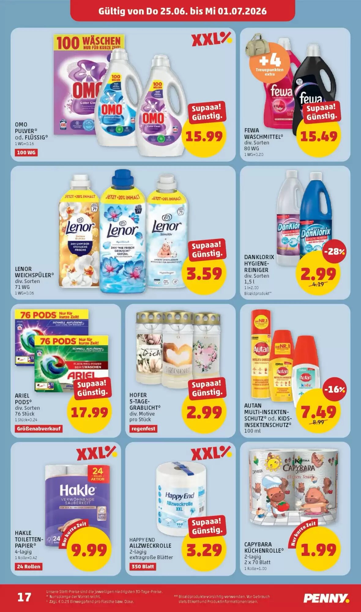 PENNY Flugblatt (ab 25.06.2026) - Angebote und Prospekt - Seite 17