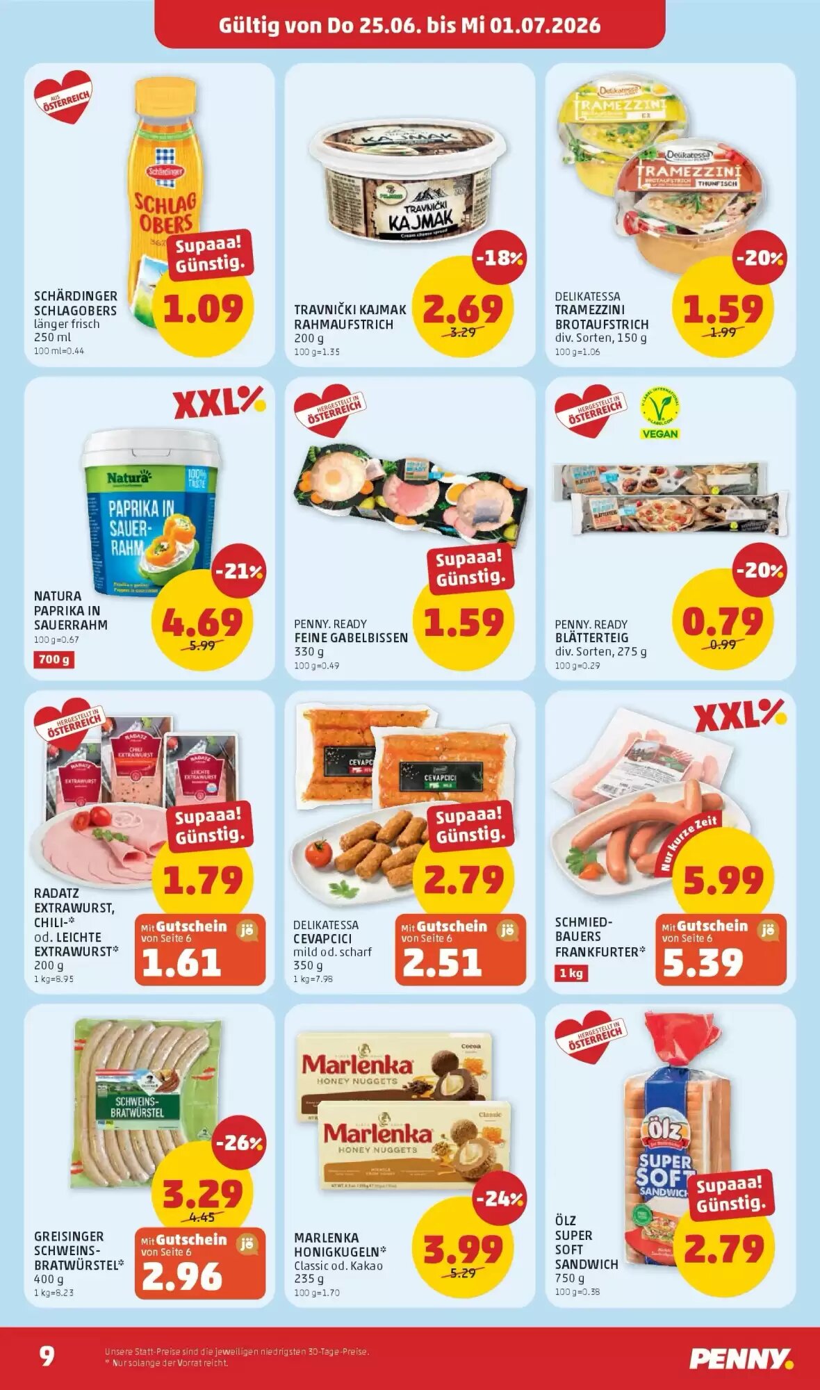 PENNY Flugblatt (ab 25.06.2026) - Angebote und Prospekt - Seite 9