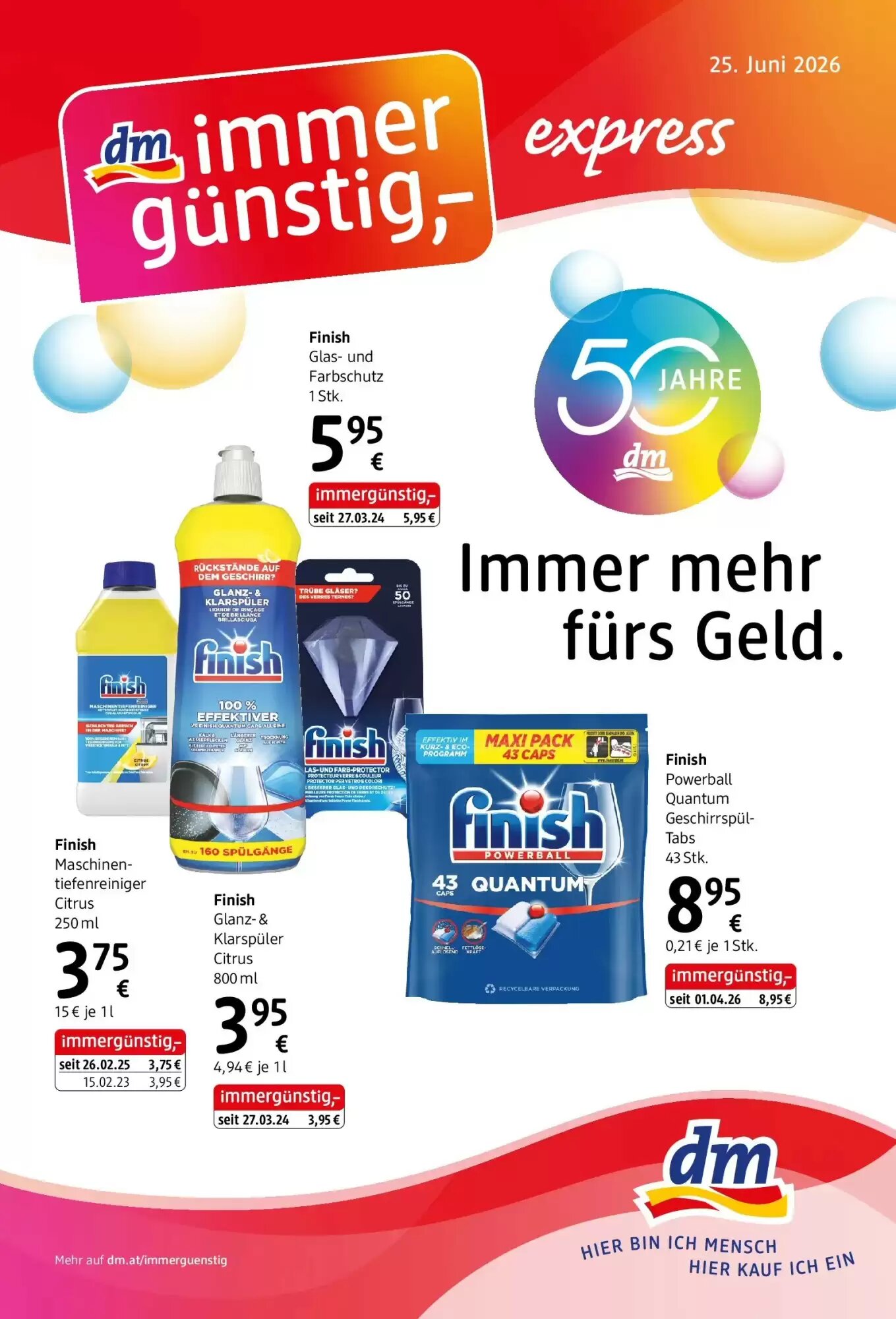 dm Flugblatt (ab 25.06.2026) - Angebote und Prospekt - Seite 1