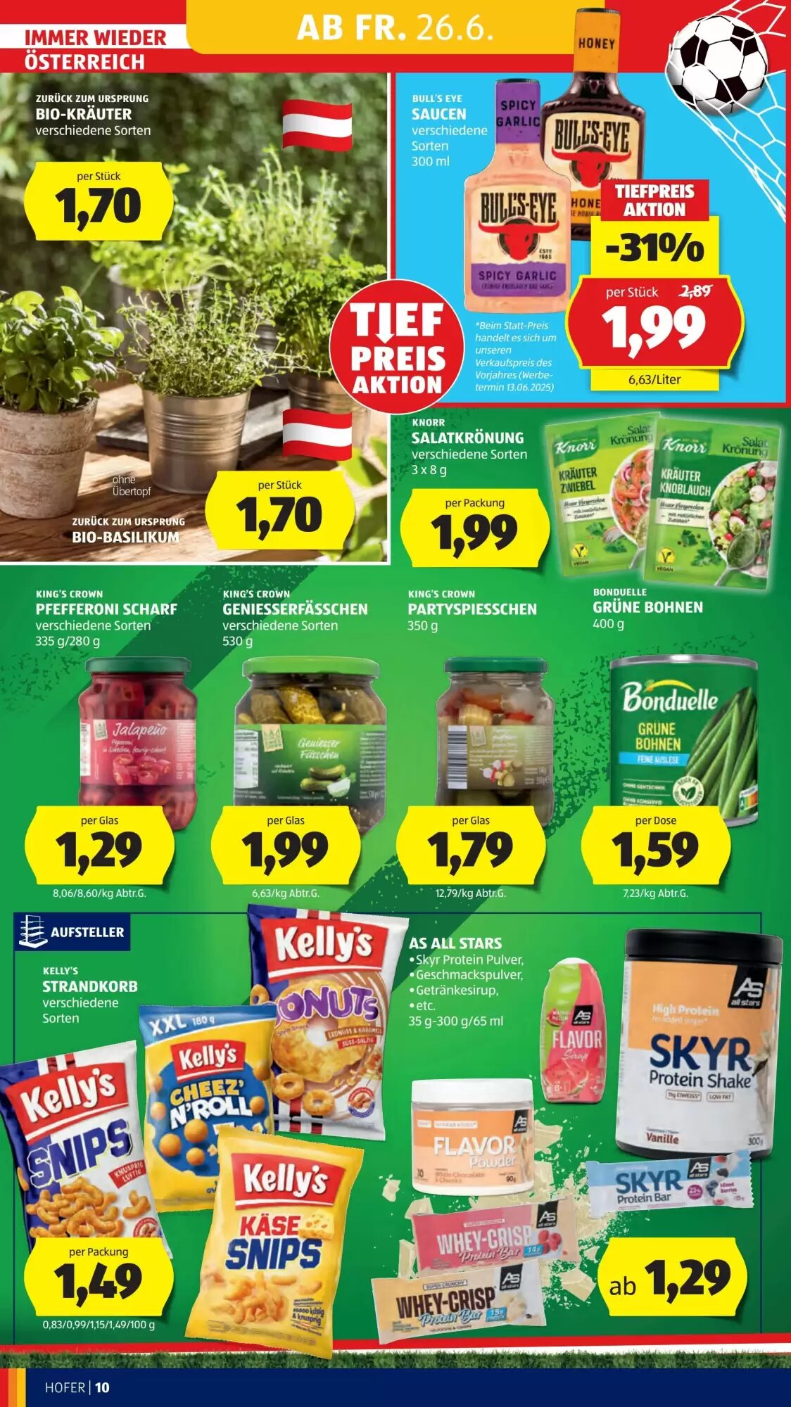 Hofer Flugblatt (ab 26.06.2026) - Angebote und Prospekt - Seite 14