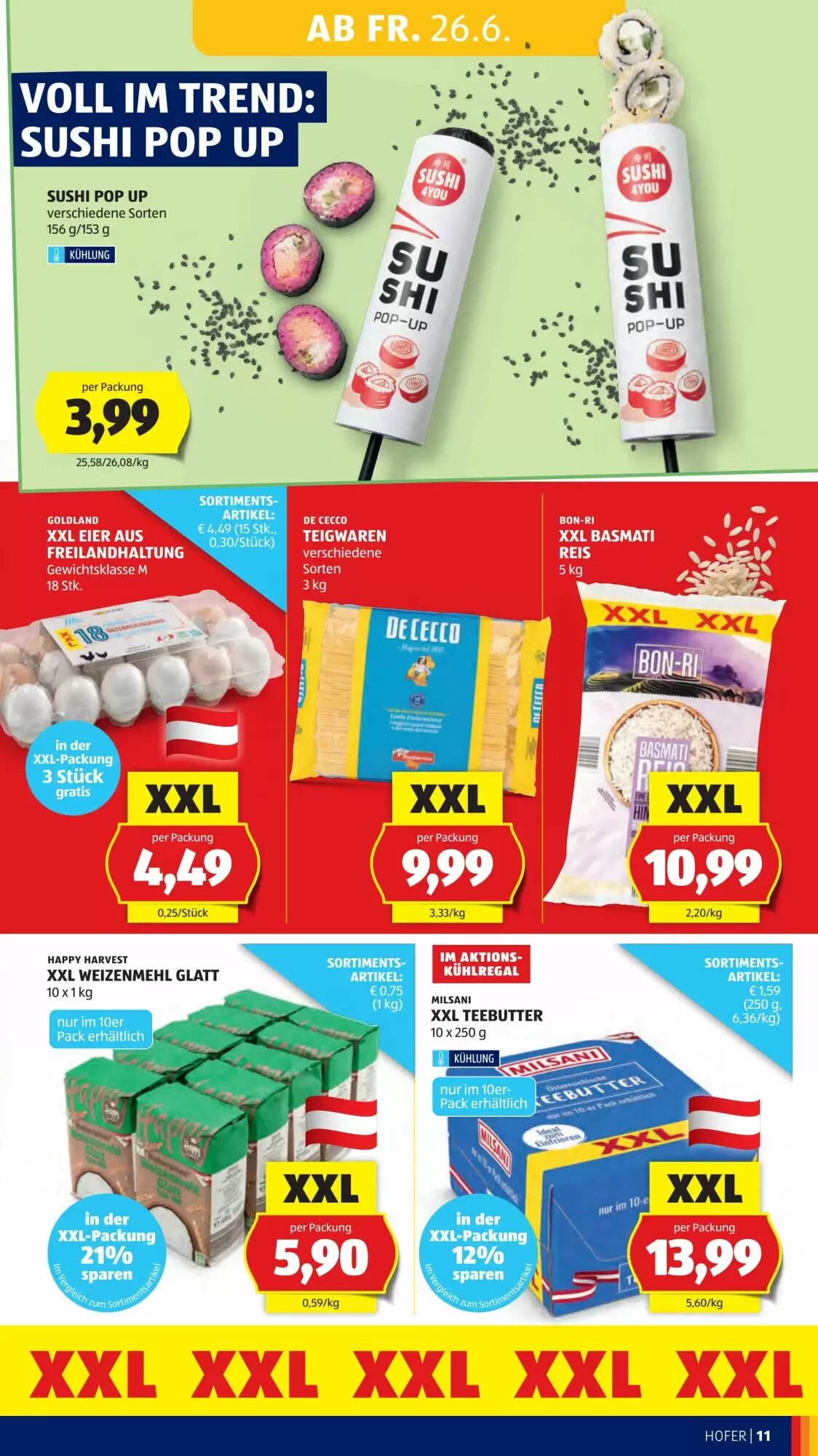 Hofer Flugblatt (ab 26.06.2026) - Angebote und Prospekt - Seite 15