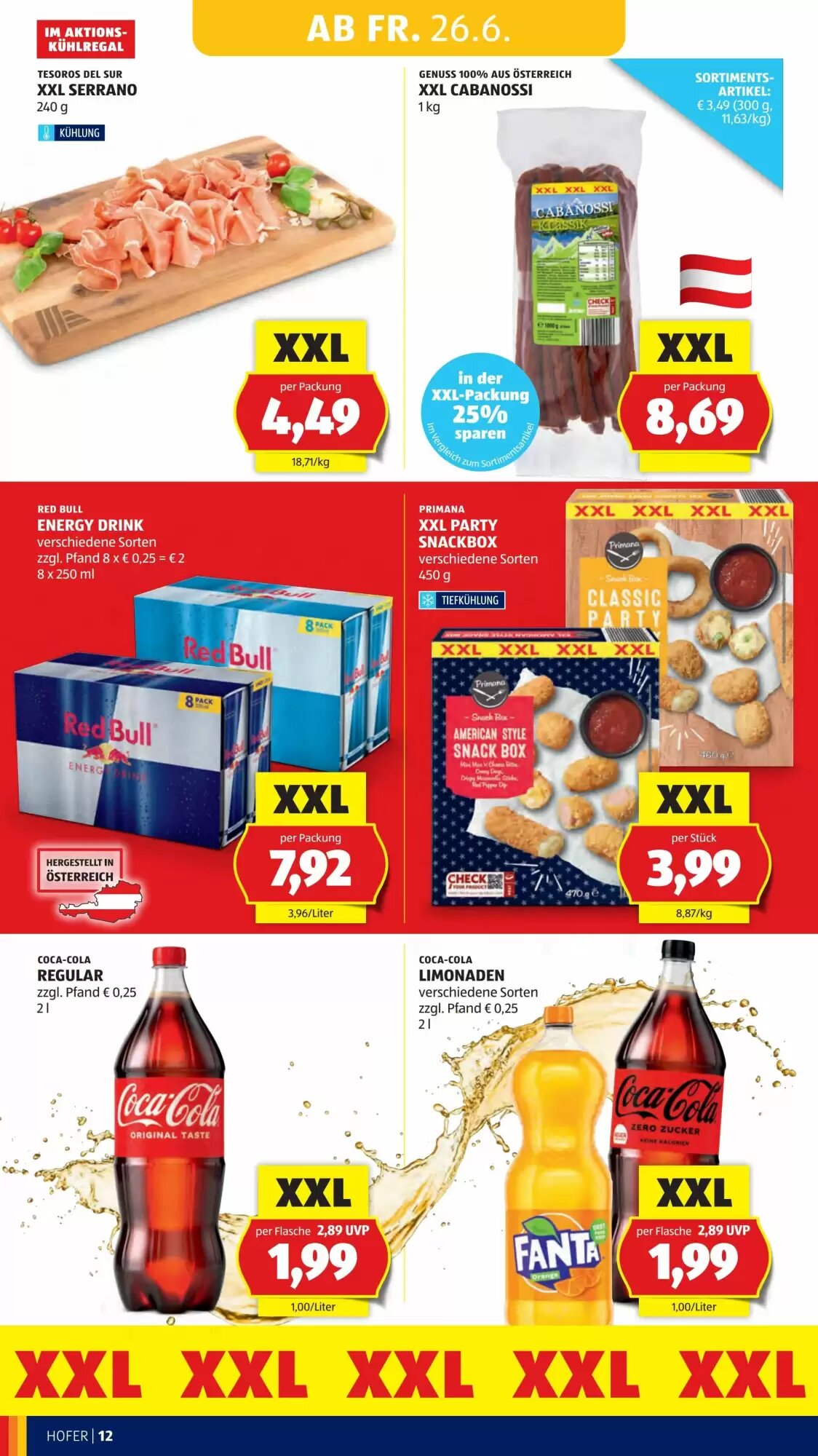 Hofer Flugblatt (ab 26.06.2026) - Angebote und Prospekt - Seite 16
