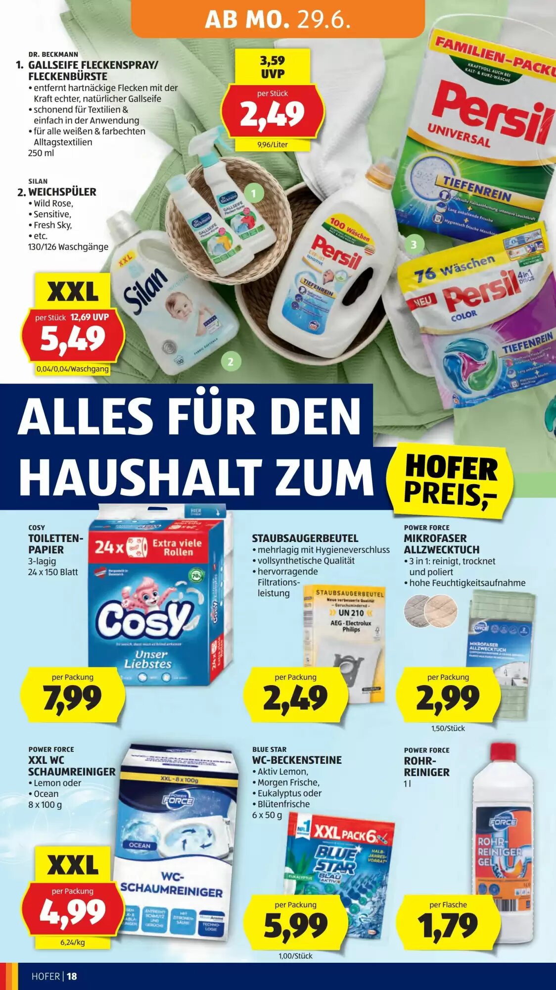 Hofer Flugblatt (ab 26.06.2026) - Angebote und Prospekt - Seite 23