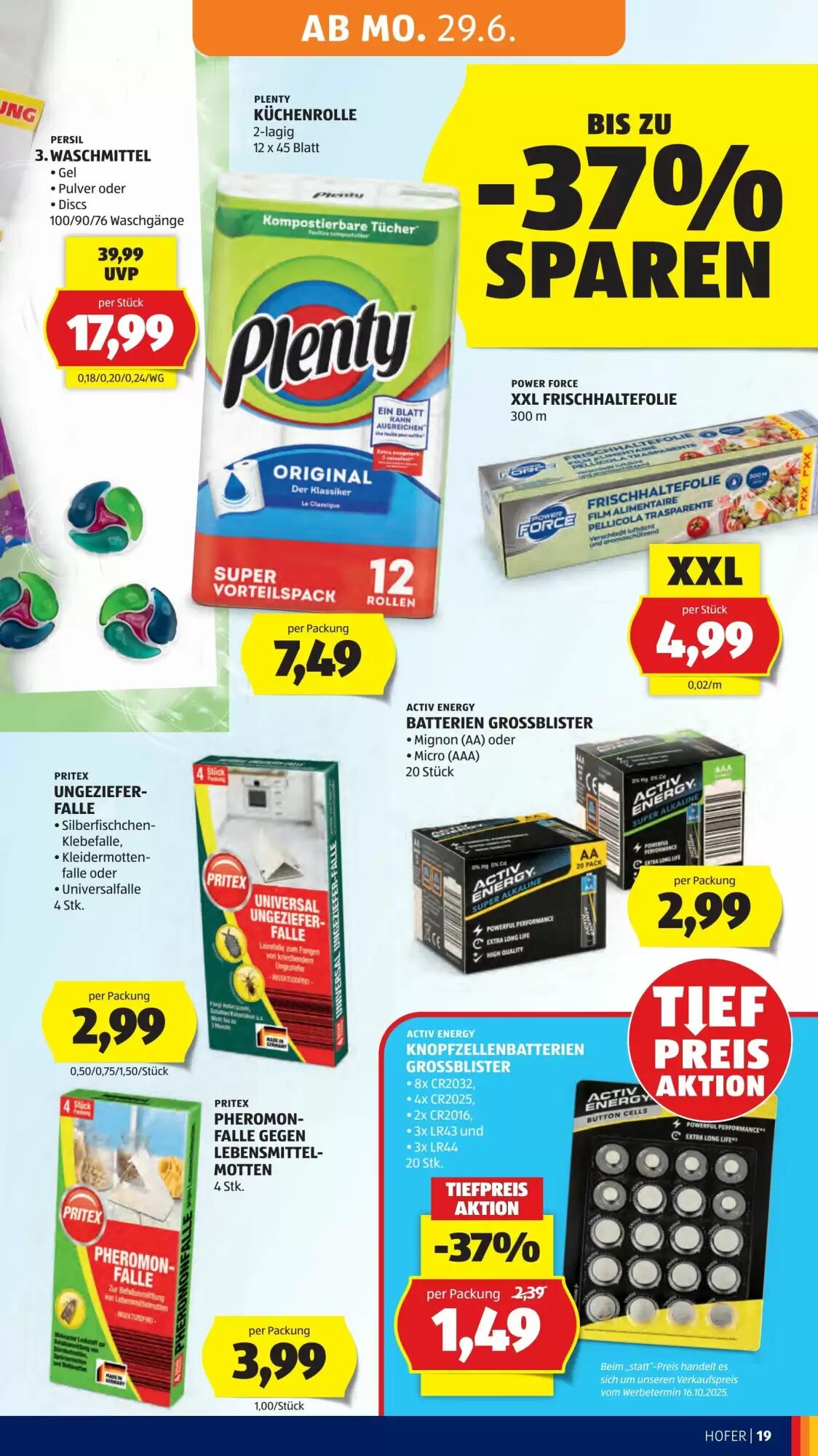 Hofer Flugblatt (ab 26.06.2026) - Angebote und Prospekt - Seite 24