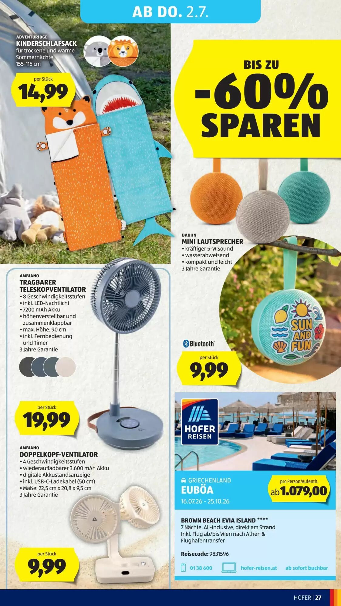 Hofer Flugblatt (ab 26.06.2026) - Angebote und Prospekt - Seite 32