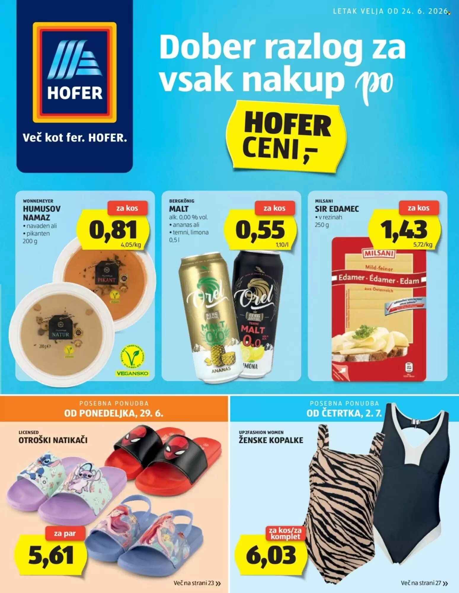Hofer Flugblatt (ab 26.06.2026) - Angebote und Prospekt - Seite 1