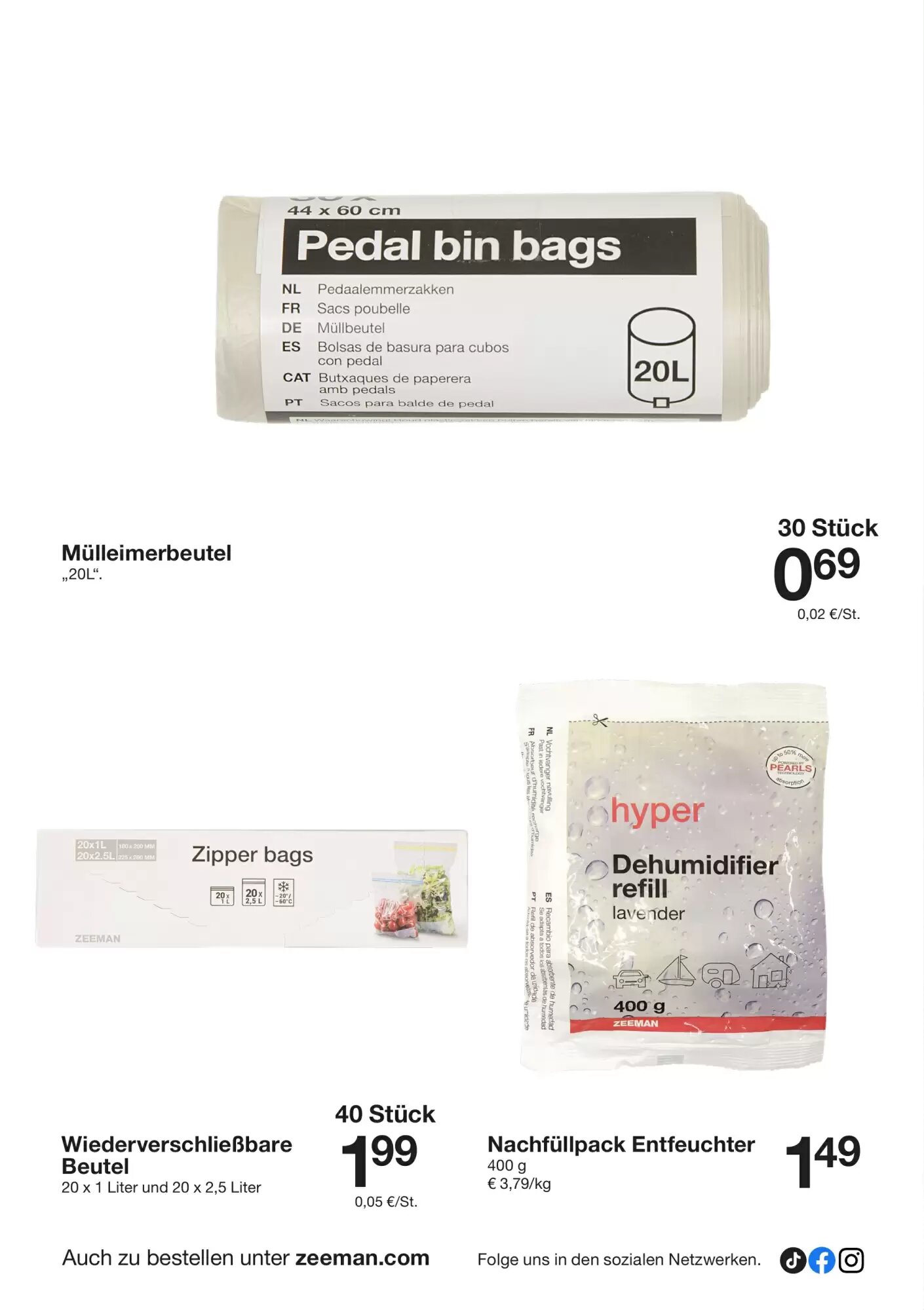 Zeeman Flugblatt (ab 27.06.2026) - Angebote und Prospekt - Seite 3