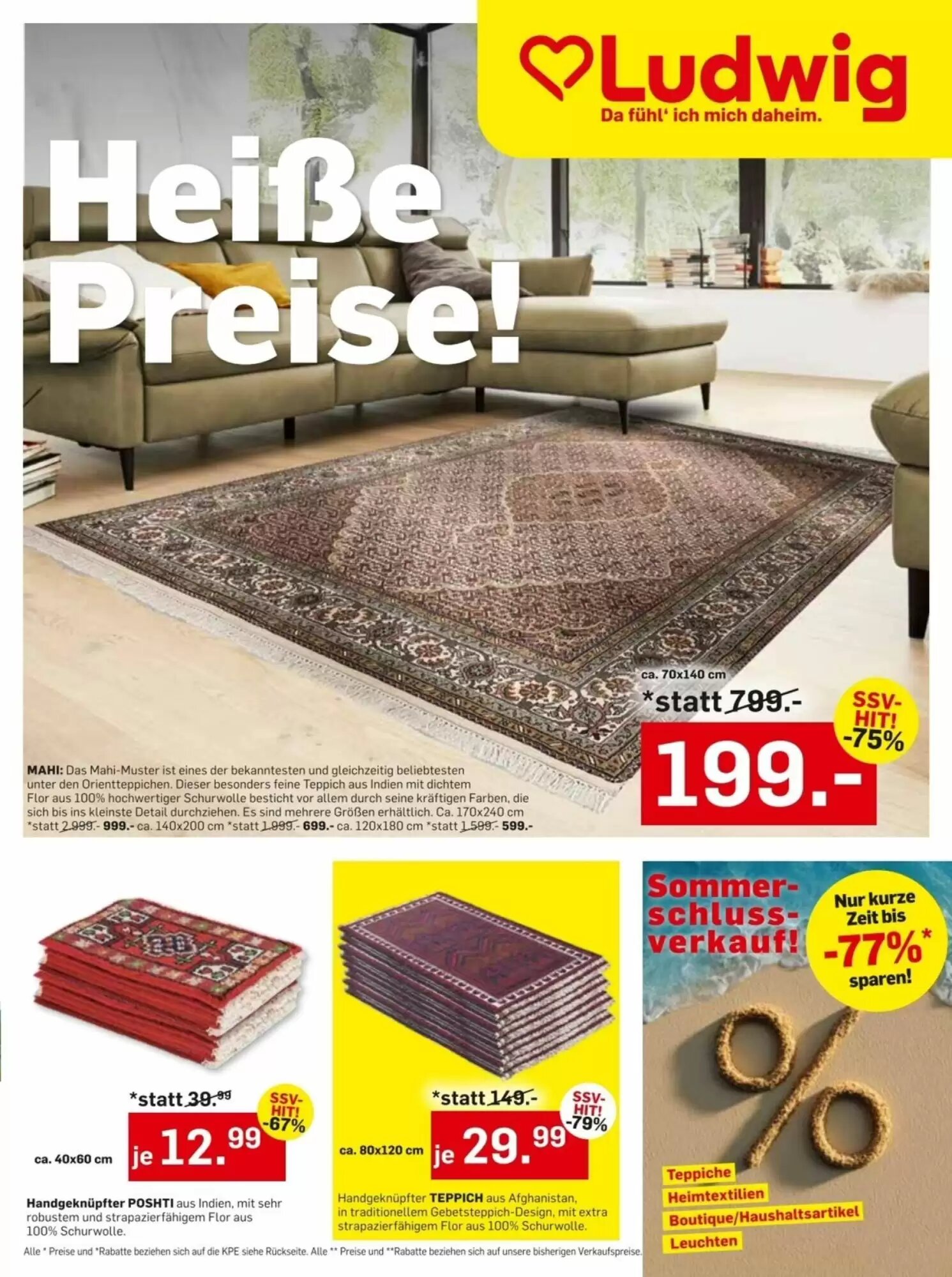 Möbel Ludwig Flugblatt (ab 28.06.2026) - Angebote und Prospekt - Seite 1