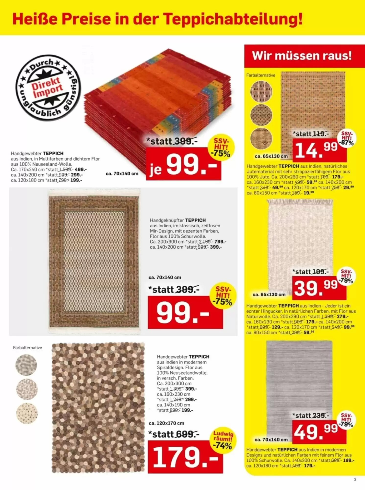 Möbel Ludwig Flugblatt (ab 28.06.2026) - Angebote und Prospekt - Seite 3