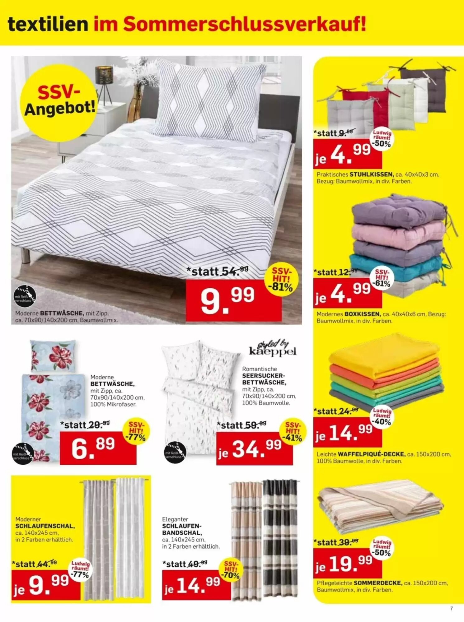 Möbel Ludwig Flugblatt (ab 28.06.2026) - Angebote und Prospekt - Seite 7