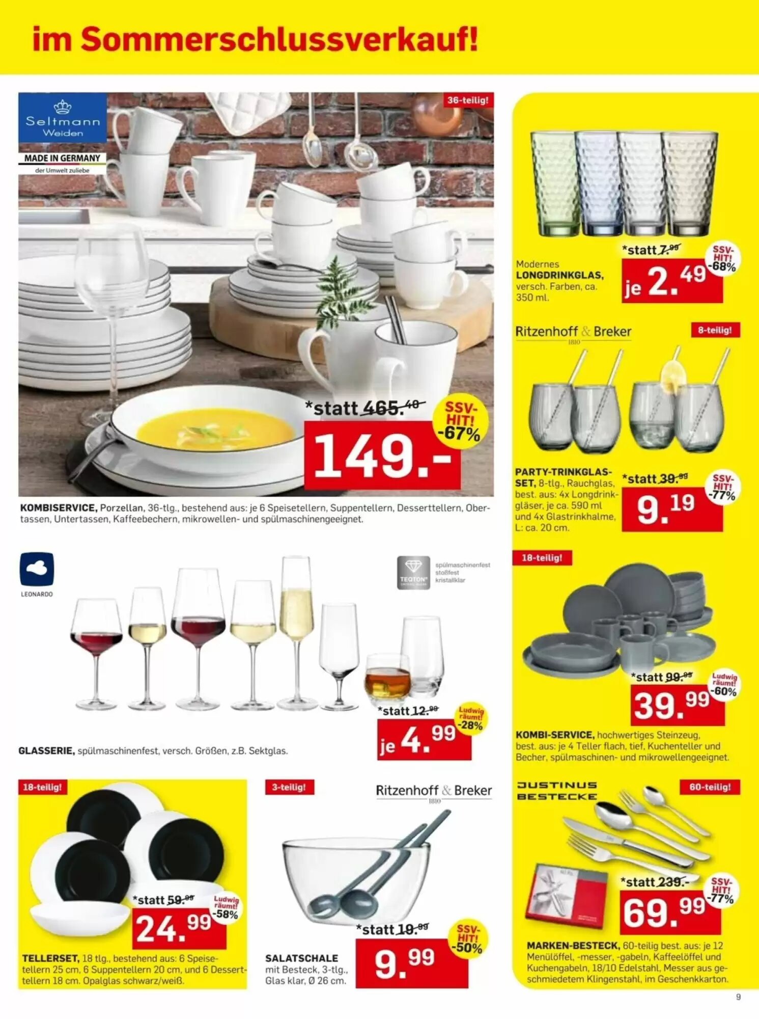 Möbel Ludwig Flugblatt (ab 28.06.2026) - Angebote und Prospekt - Seite 9