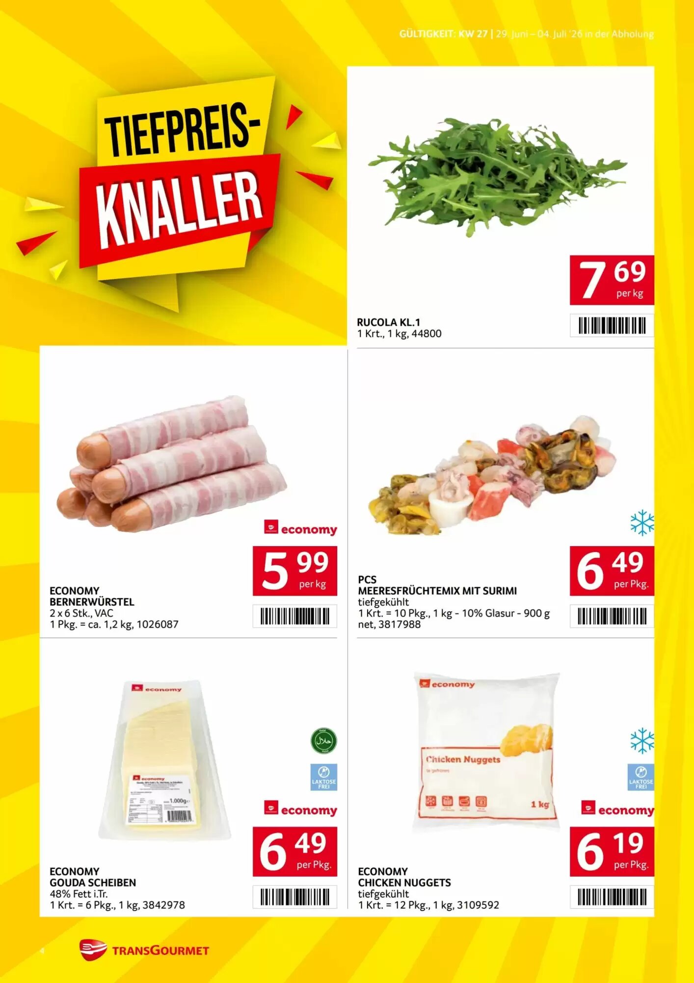 Transgourmet Flugblatt (ab 29.06.2026) - Angebote und Prospekt - Seite 4