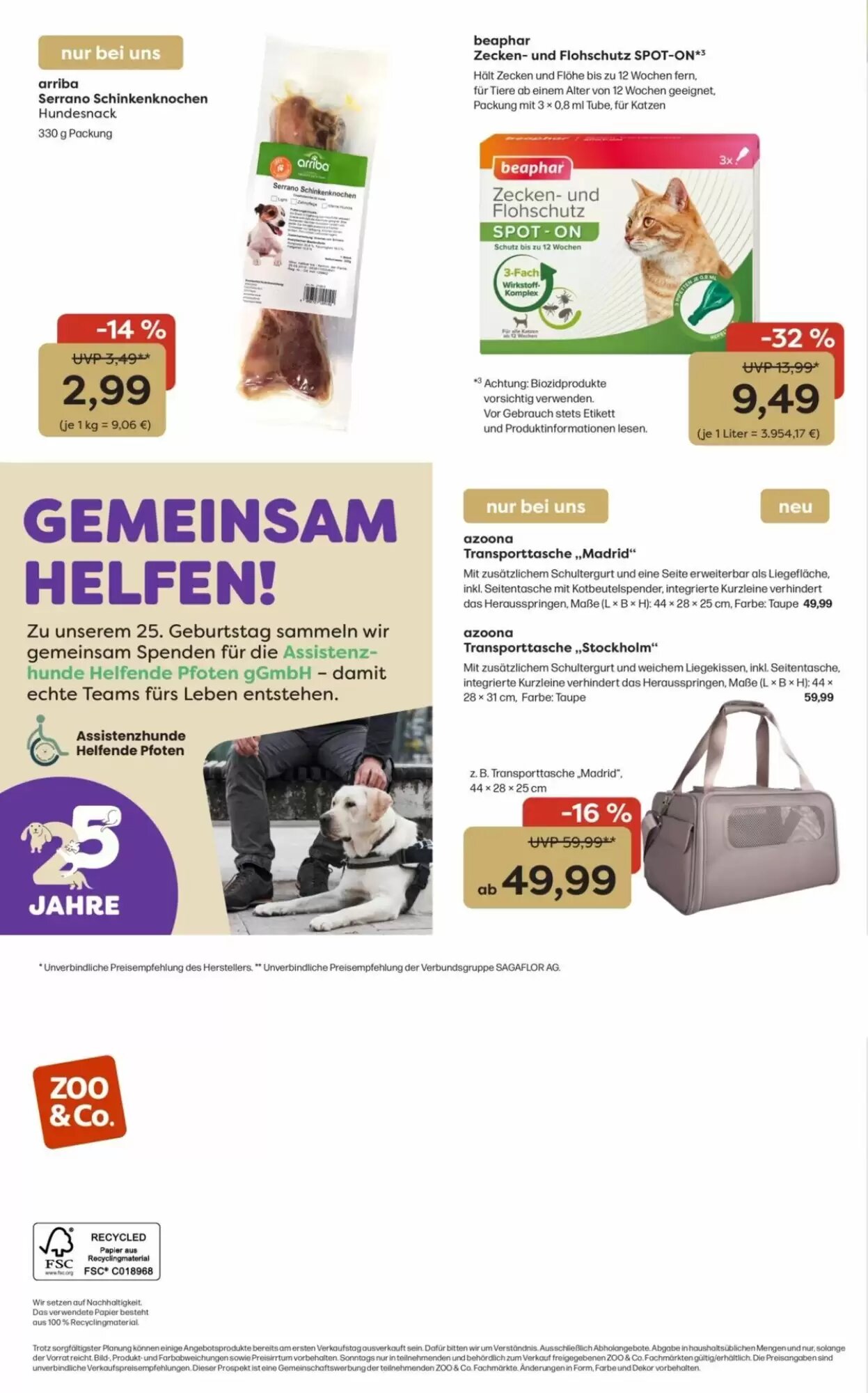 ZOO & Co Flugblatt (ab 29.06.2026) - Angebote und Prospekt - Seite 12