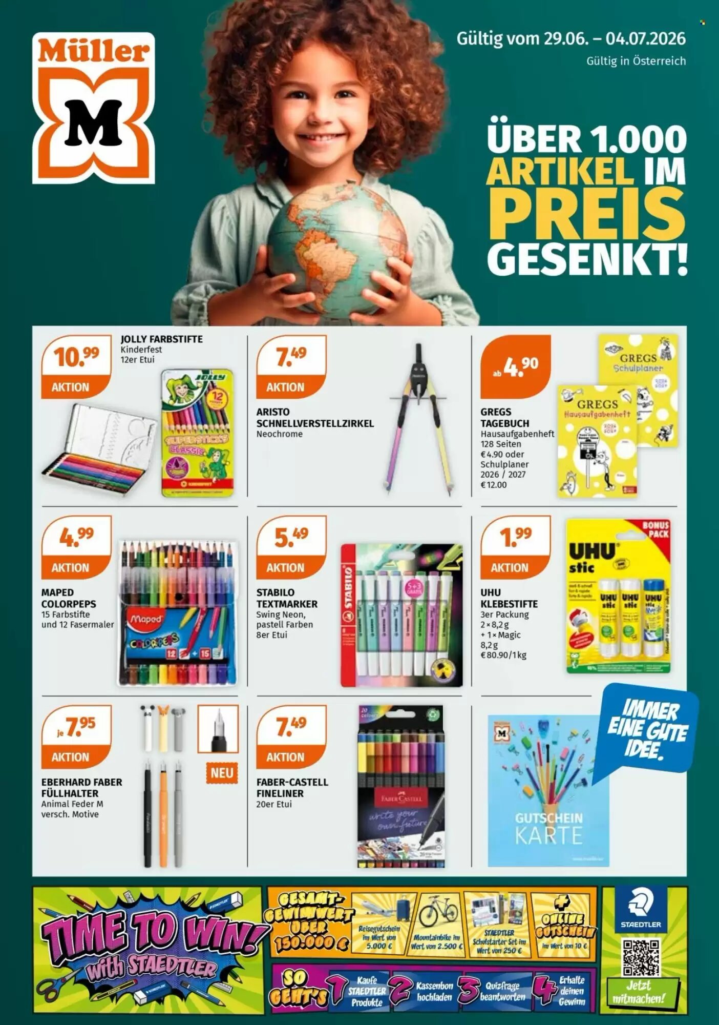 Müller Flugblatt (ab 29.06.2026) - Angebote und Prospekt - Seite 1