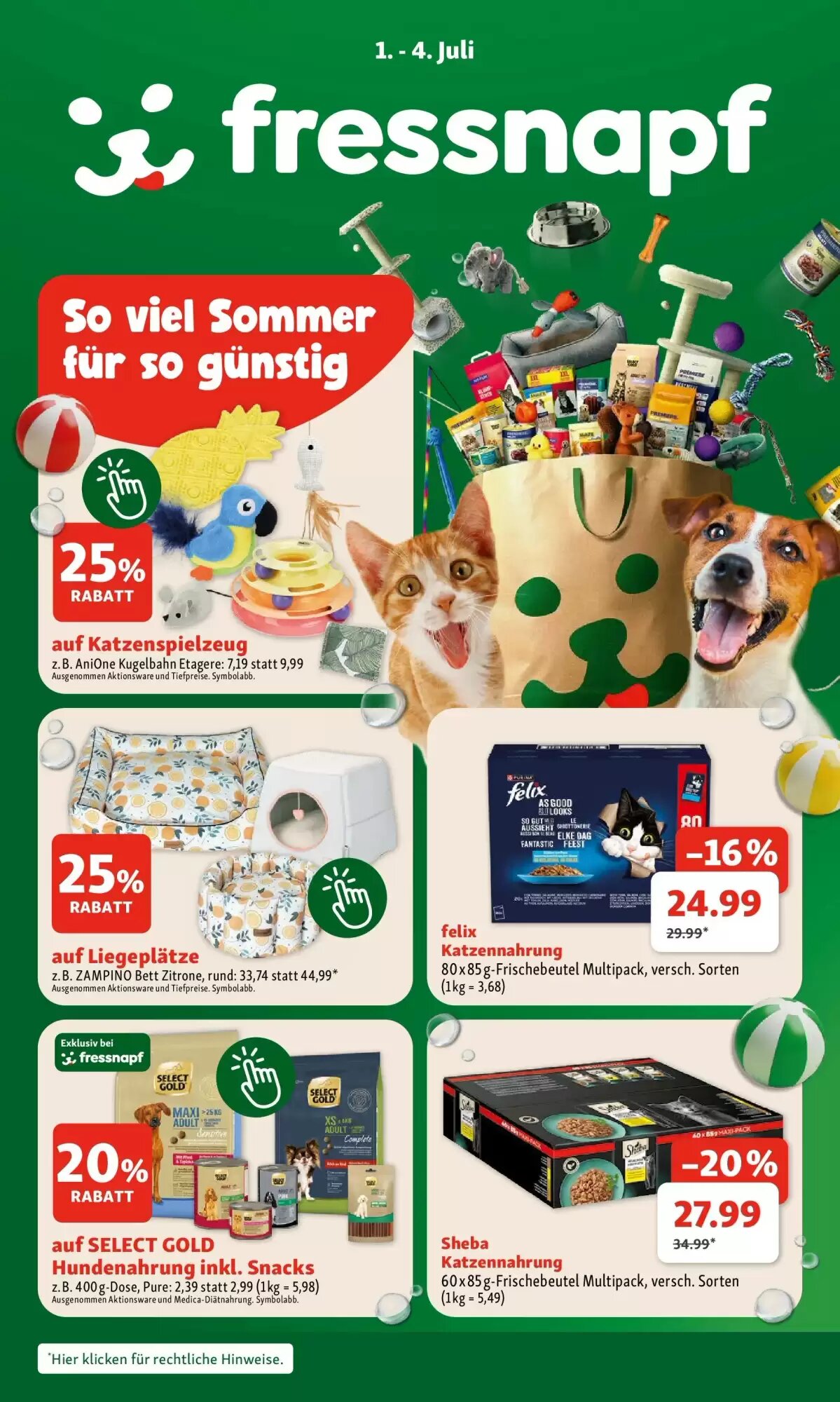 Fressnapf Flugblatt (ab 30.06.2026) - Angebote und Prospekt - Seite 1