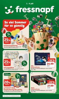 Fressnapf Flugblatt (ab 30.06.2026) - Angebote und Prospekt