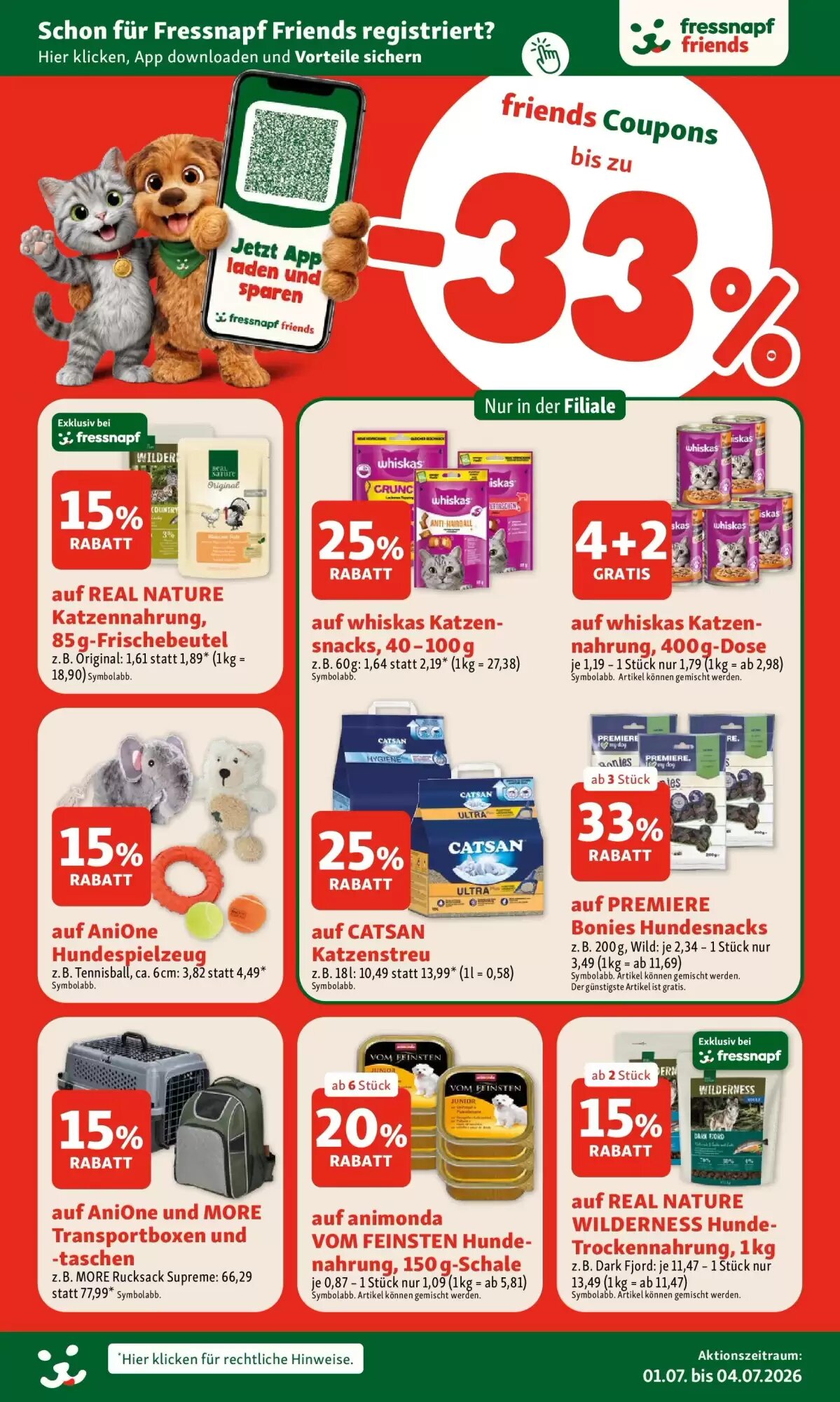 Fressnapf Flugblatt (ab 30.06.2026) - Angebote und Prospekt - Seite 7