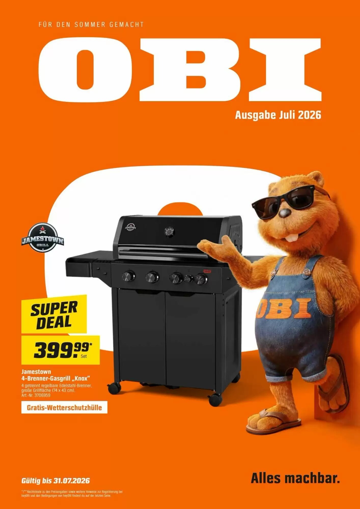 OBI Flugblatt (ab 30.06.2026) - Angebote und Prospekt - Seite 1