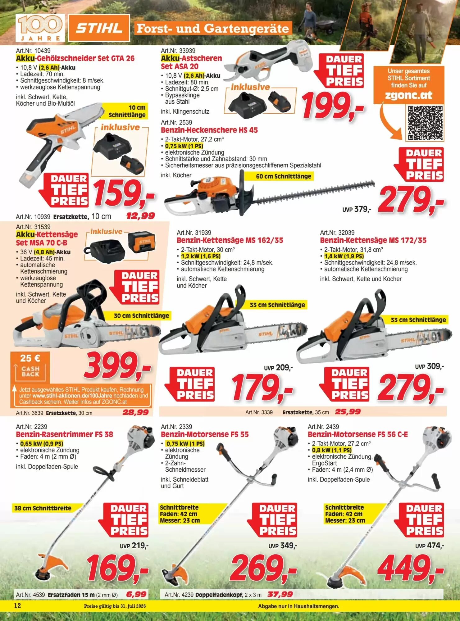 Zgonc Flugblatt (ab 01.07.2026) - Angebote und Prospekt - Seite 12