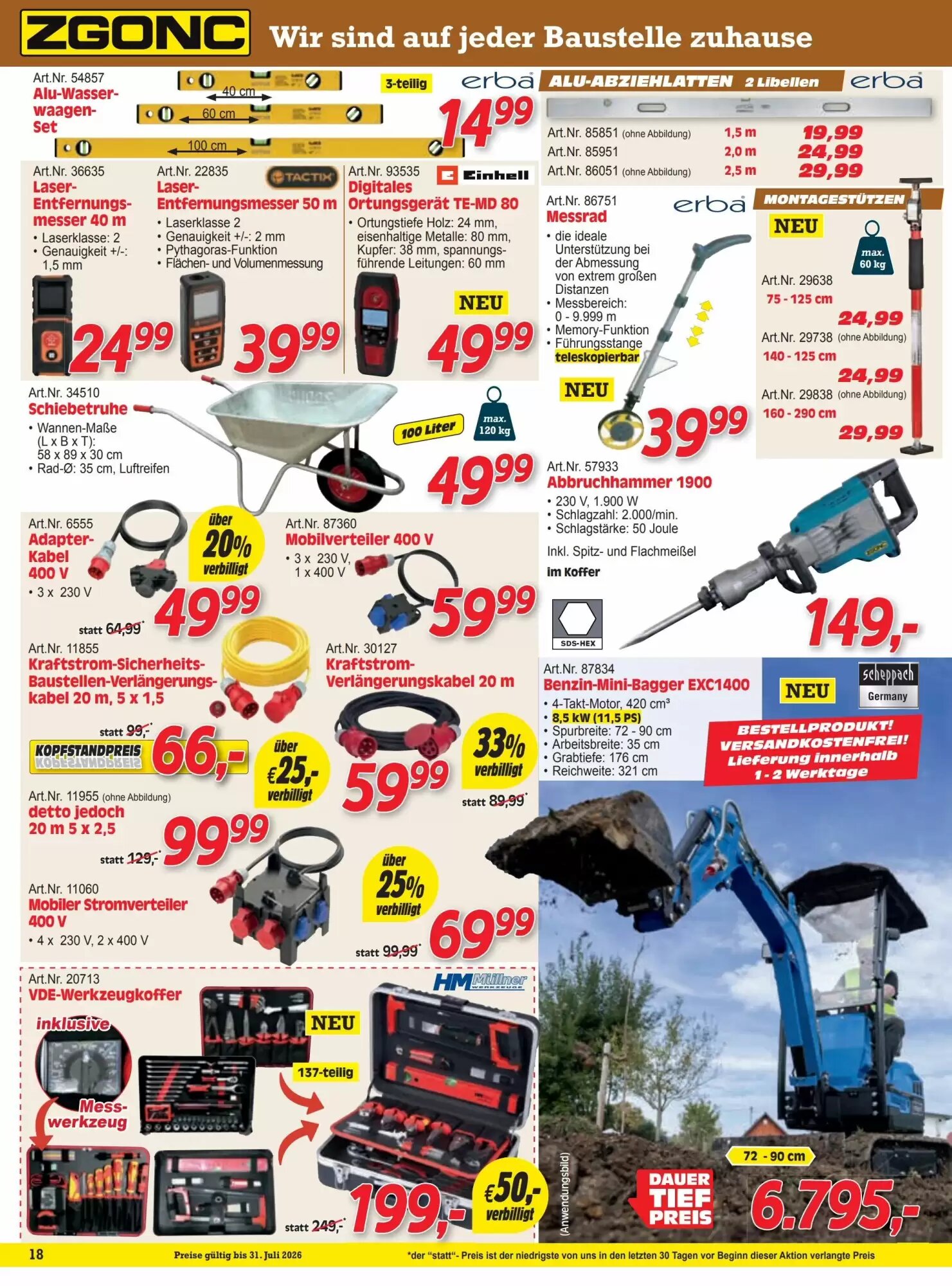 Zgonc Flugblatt (ab 01.07.2026) - Angebote und Prospekt - Seite 18