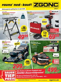 Zgonc Flugblatt (ab 01.07.2026) - Angebote und Prospekt