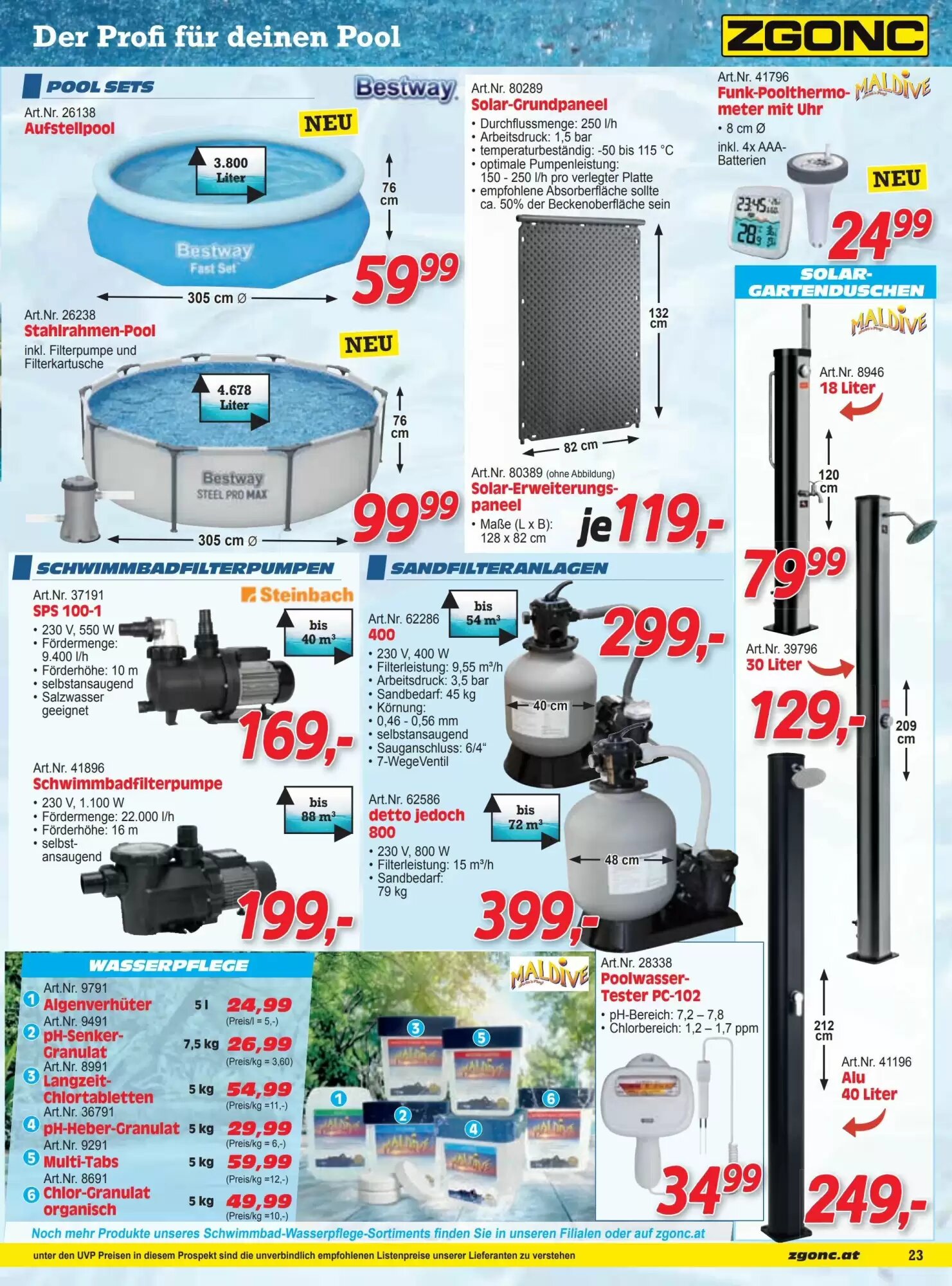 Zgonc Flugblatt (ab 01.07.2026) - Angebote und Prospekt - Seite 23