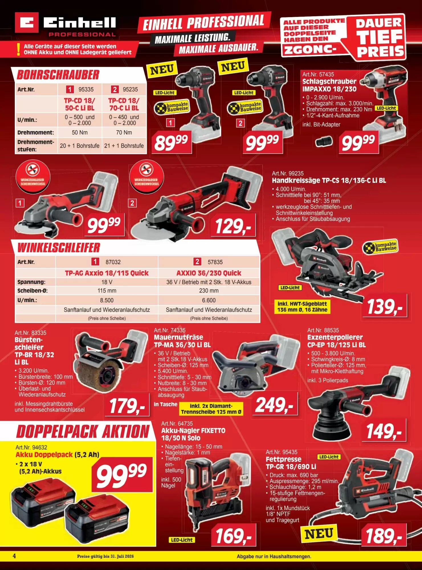 Zgonc Flugblatt (ab 01.07.2026) - Angebote und Prospekt - Seite 4