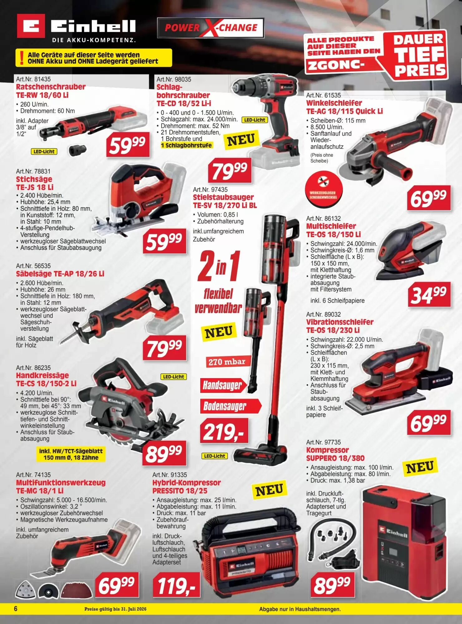 Zgonc Flugblatt (ab 01.07.2026) - Angebote und Prospekt - Seite 6