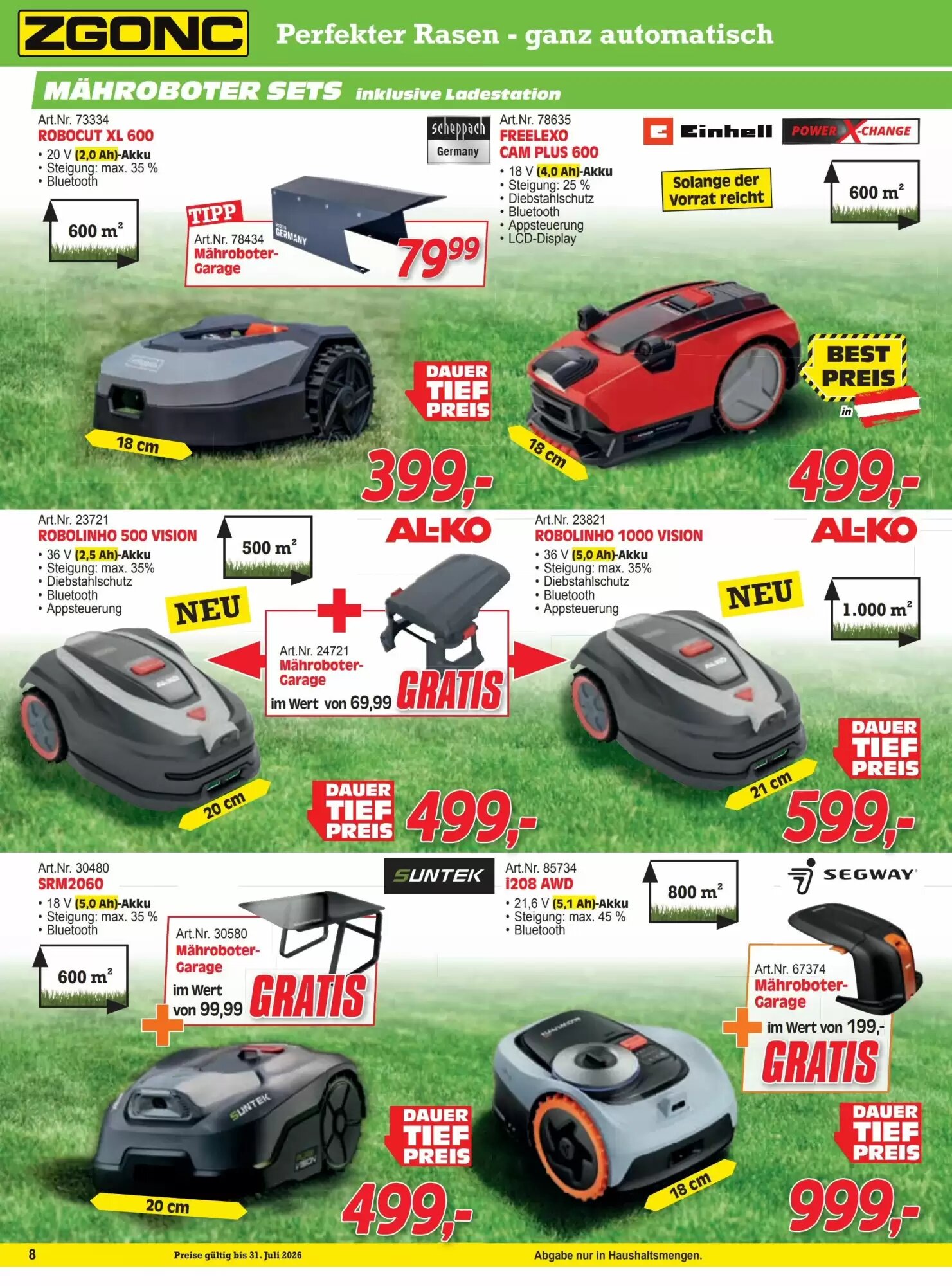 Zgonc Flugblatt (ab 01.07.2026) - Angebote und Prospekt - Seite 8