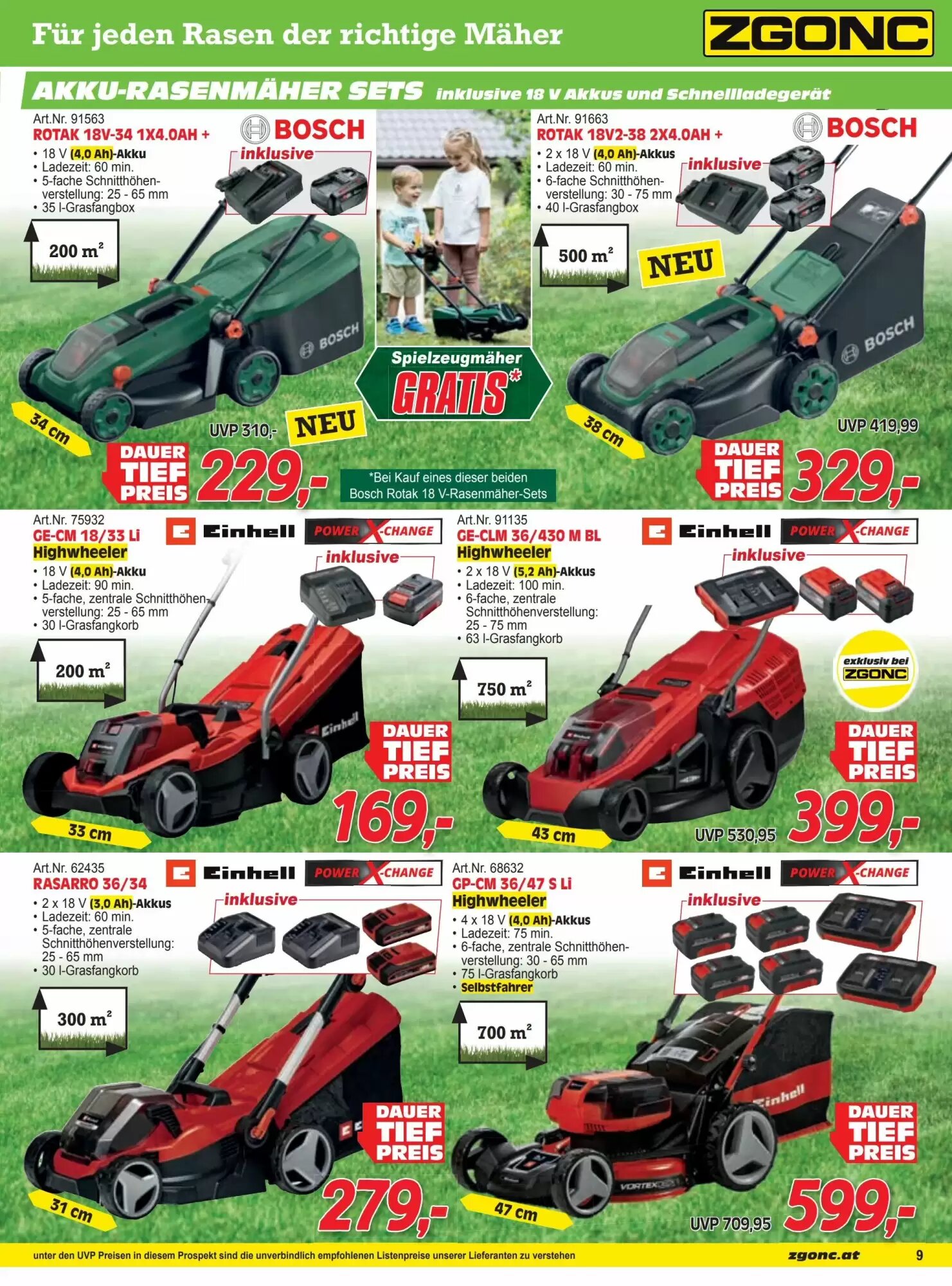 Zgonc Flugblatt (ab 01.07.2026) - Angebote und Prospekt - Seite 9