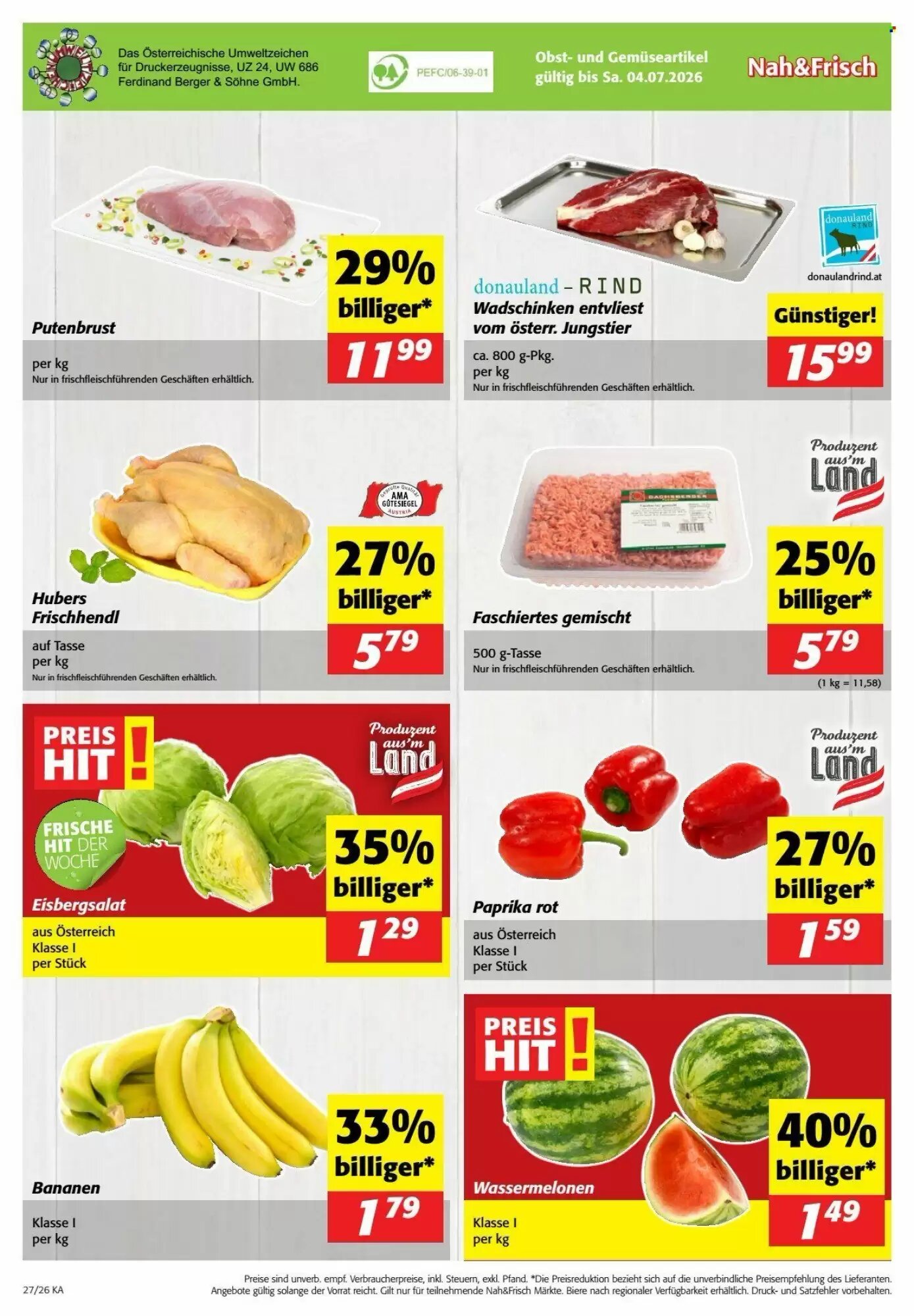 Nah&Frisch Flugblatt (ab 01.07.2026) - Angebote und Prospekt - Seite 8