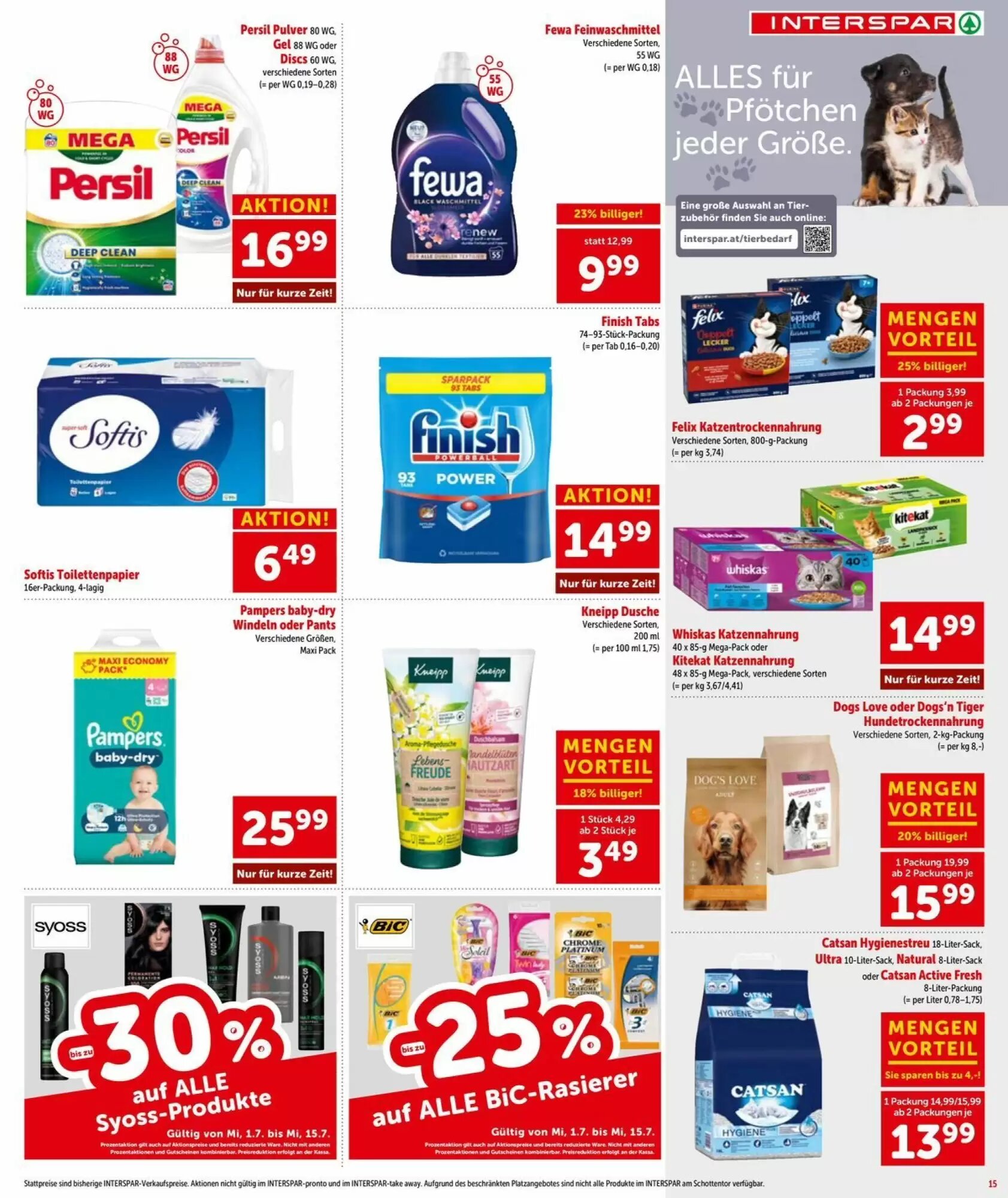 Interspar Flugblatt (ab 01.07.2026) - Angebote und Prospekt - Seite 15