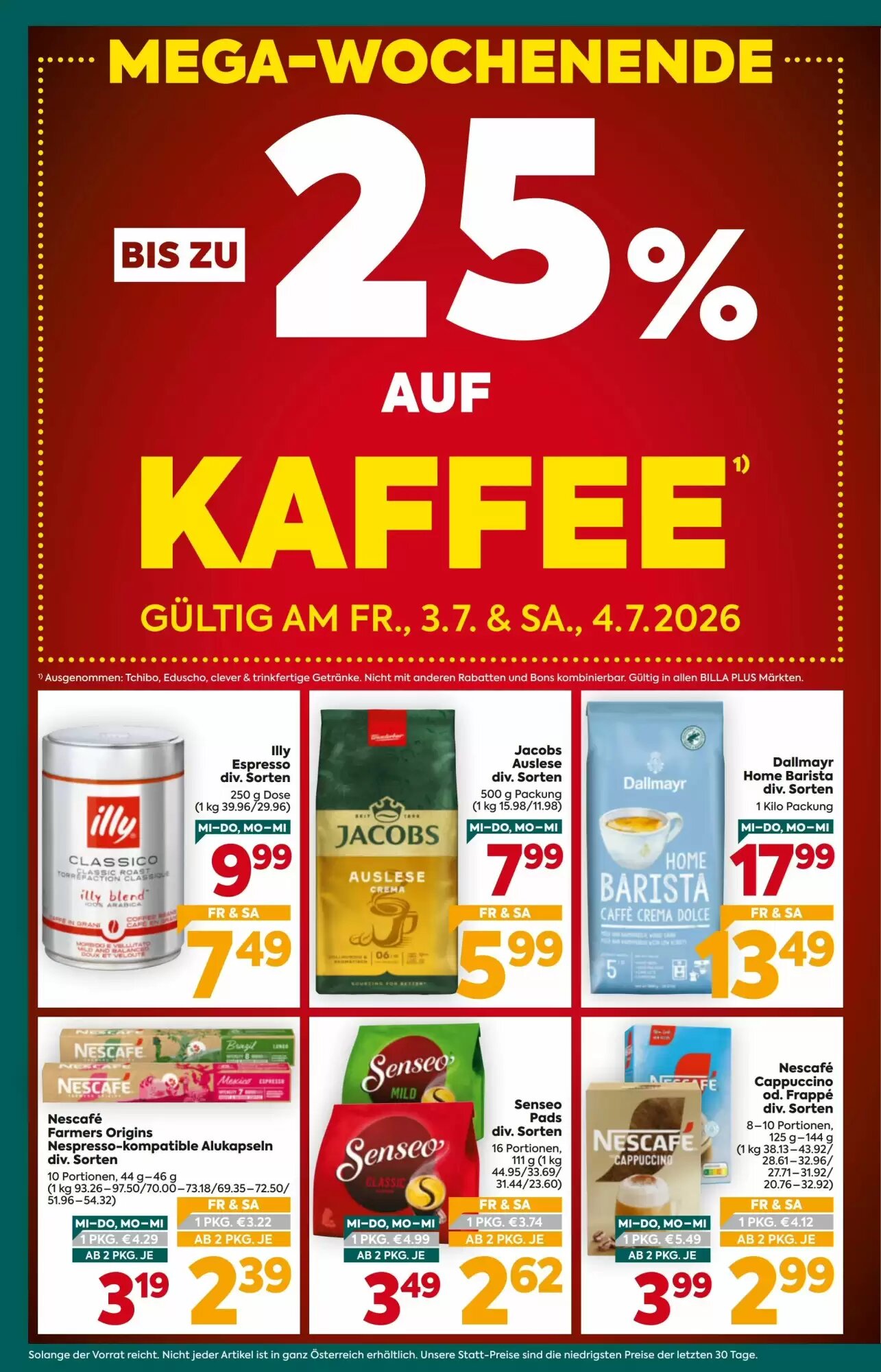 Billa Flugblatt (ab 01.07.2026) - Angebote und Prospekt - Seite 2