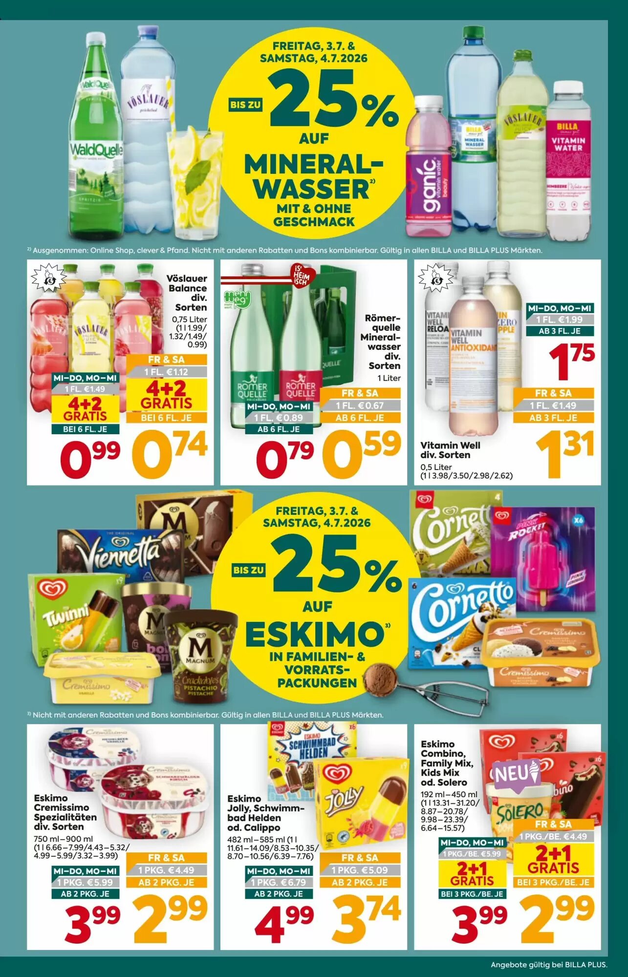 Billa Flugblatt (ab 01.07.2026) - Angebote und Prospekt - Seite 3