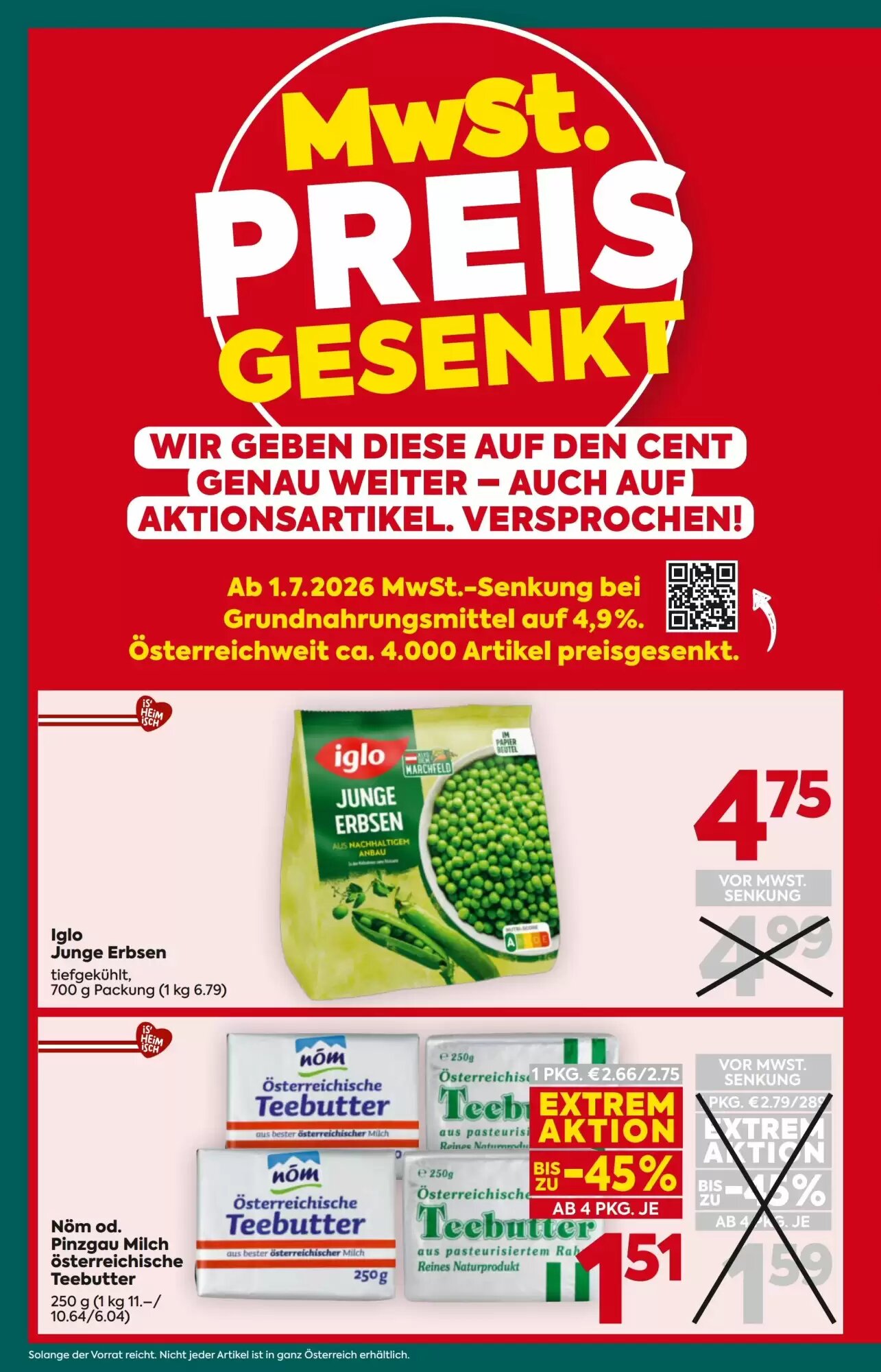 Billa Flugblatt (ab 01.07.2026) - Angebote und Prospekt - Seite 8