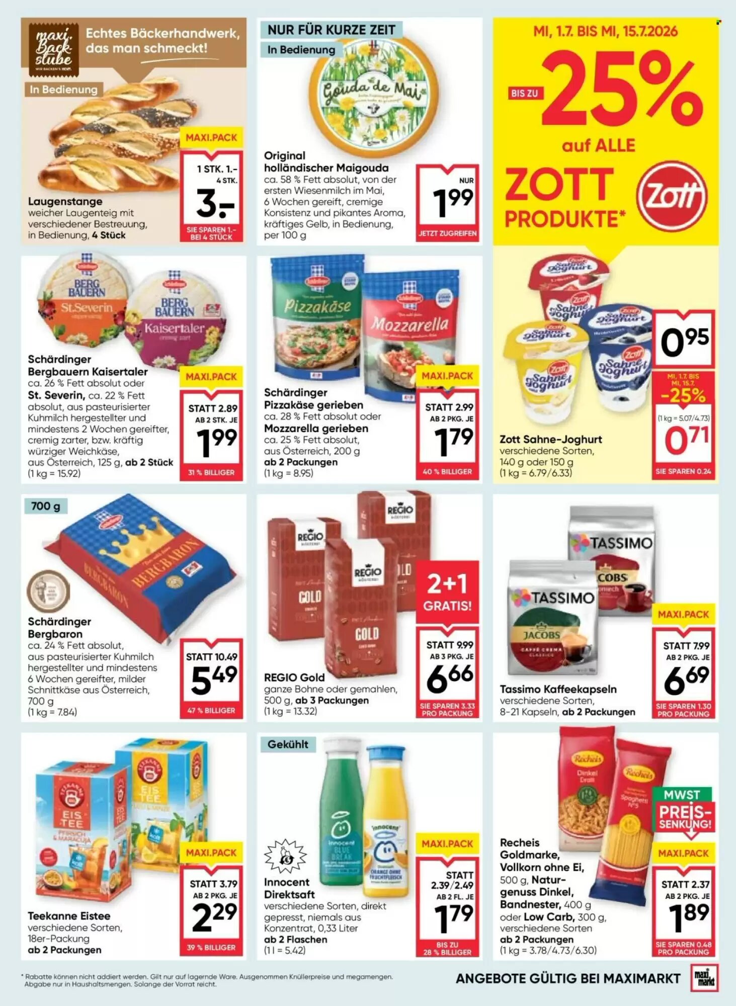 Maximarkt Flugblatt (ab 01.07.2026) - Angebote und Prospekt - Seite 9