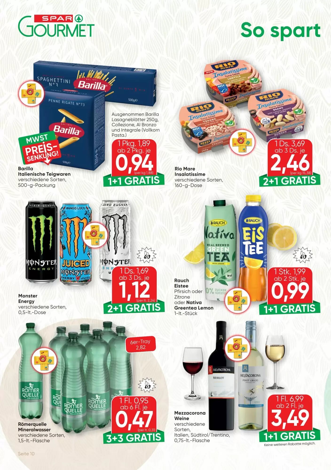 SPAR Gourmet Flugblatt (ab 01.07.2026) - Angebote und Prospekt - Seite 10