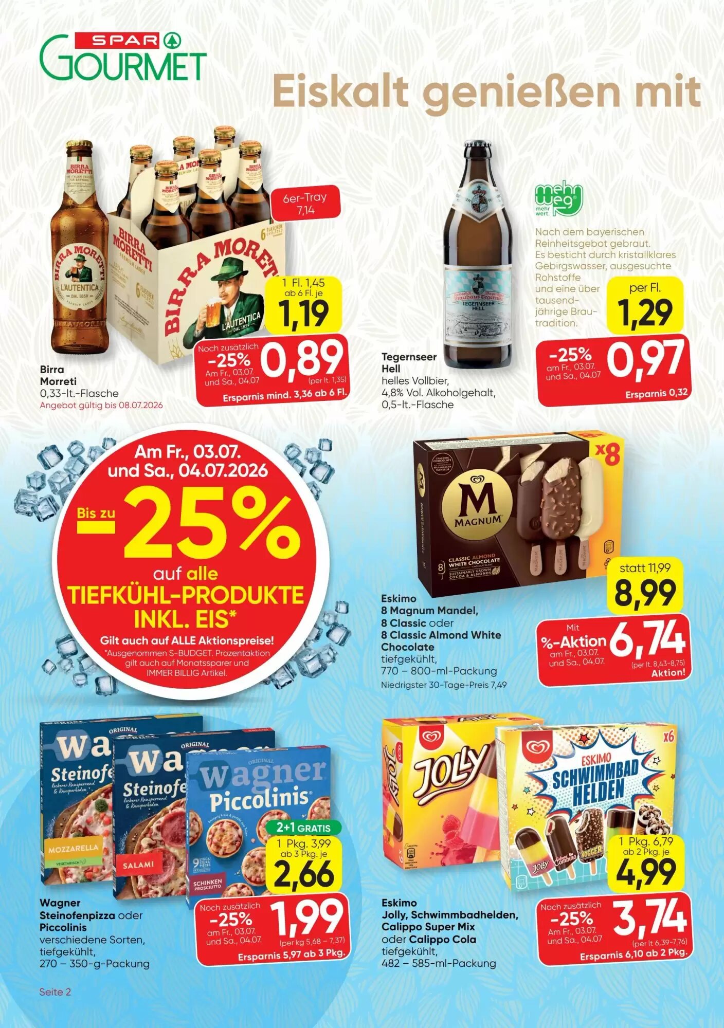 SPAR Gourmet Flugblatt (ab 01.07.2026) - Angebote und Prospekt - Seite 2