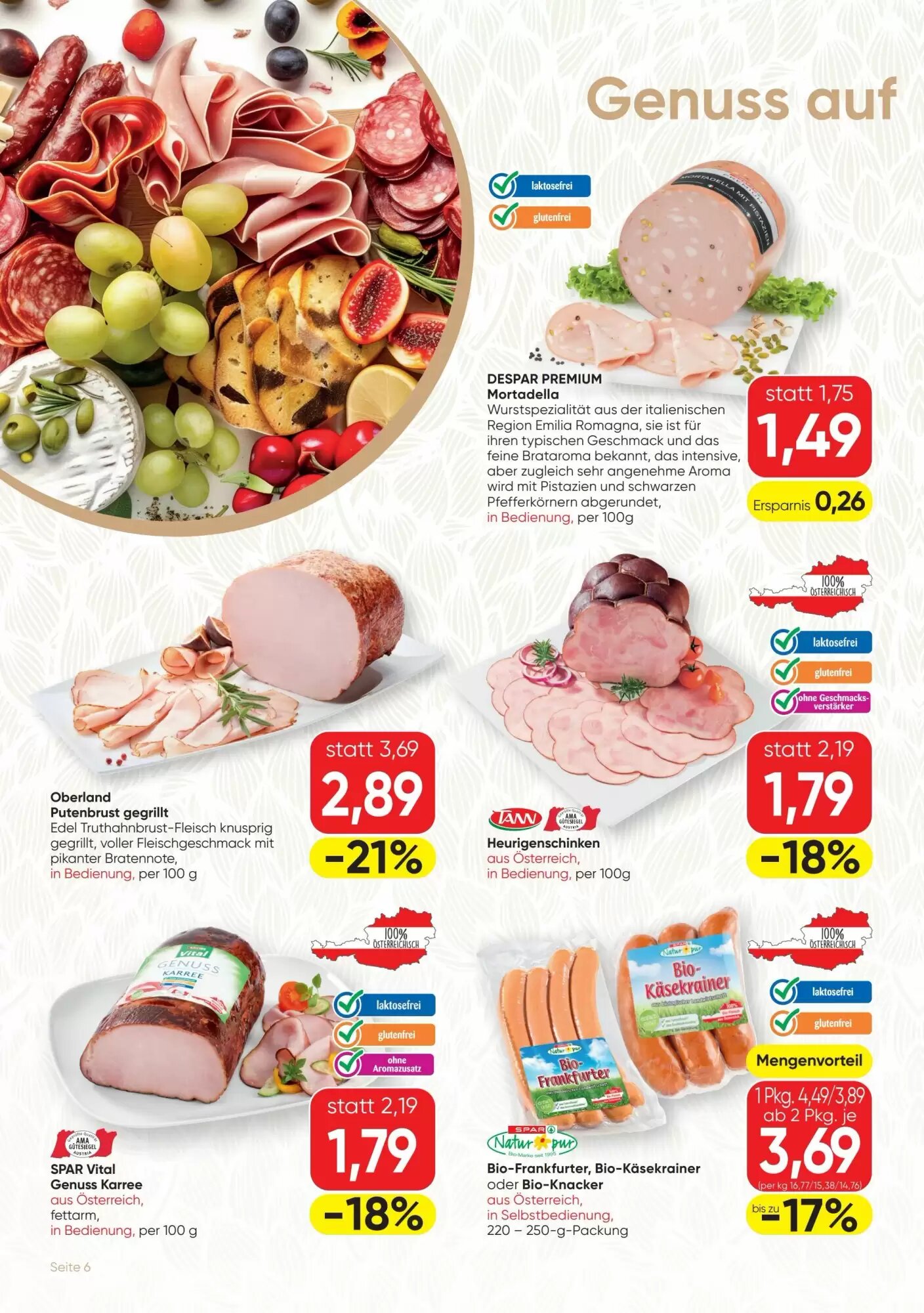 SPAR Gourmet Flugblatt (ab 01.07.2026) - Angebote und Prospekt - Seite 6
