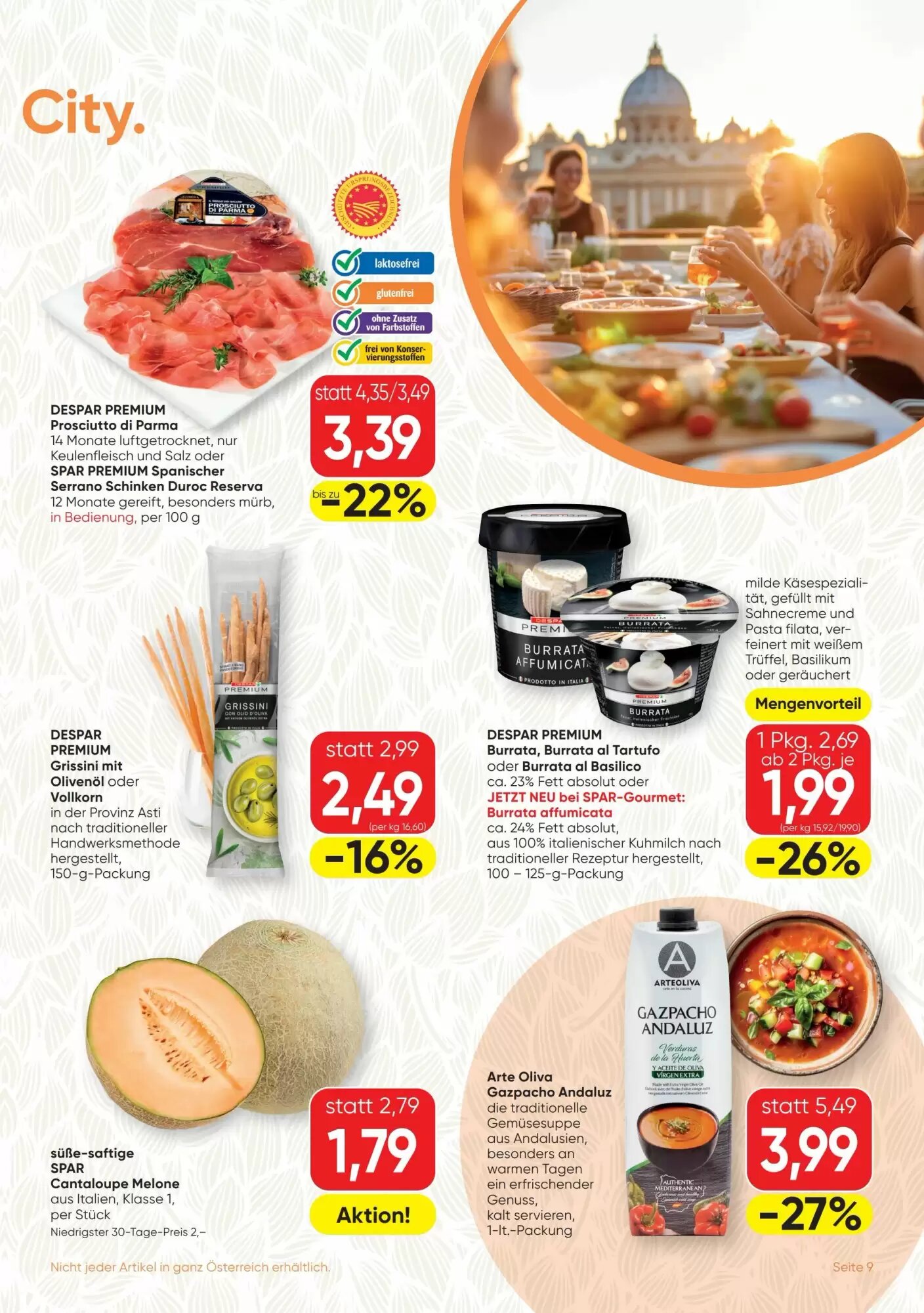SPAR Gourmet Flugblatt (ab 01.07.2026) - Angebote und Prospekt - Seite 9