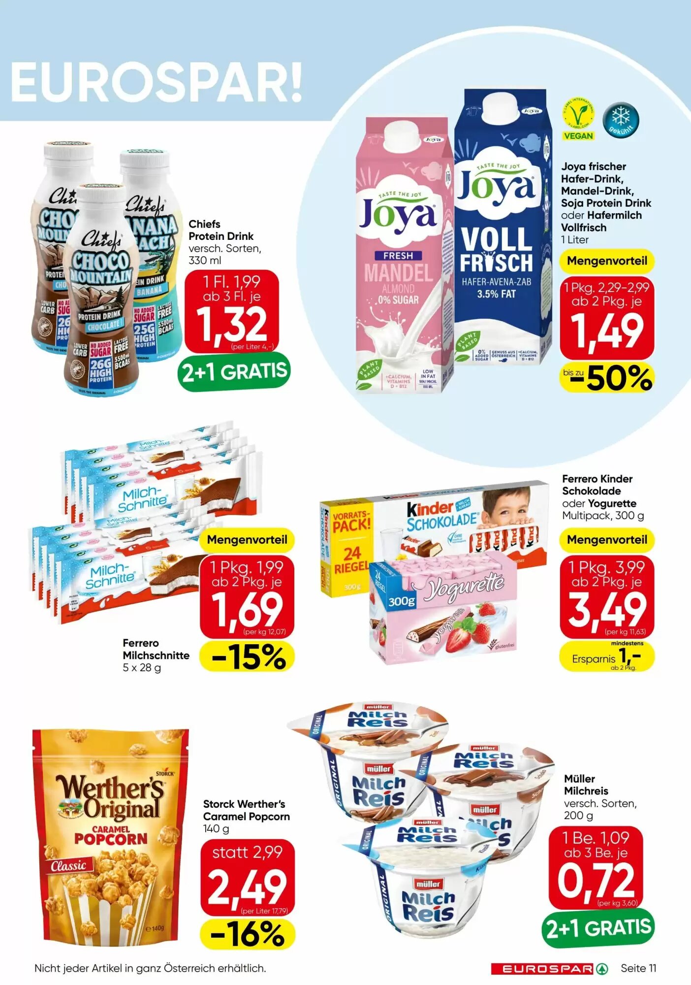 Eurospar Flugblatt (ab 01.07.2026) - Angebote und Prospekt - Seite 11