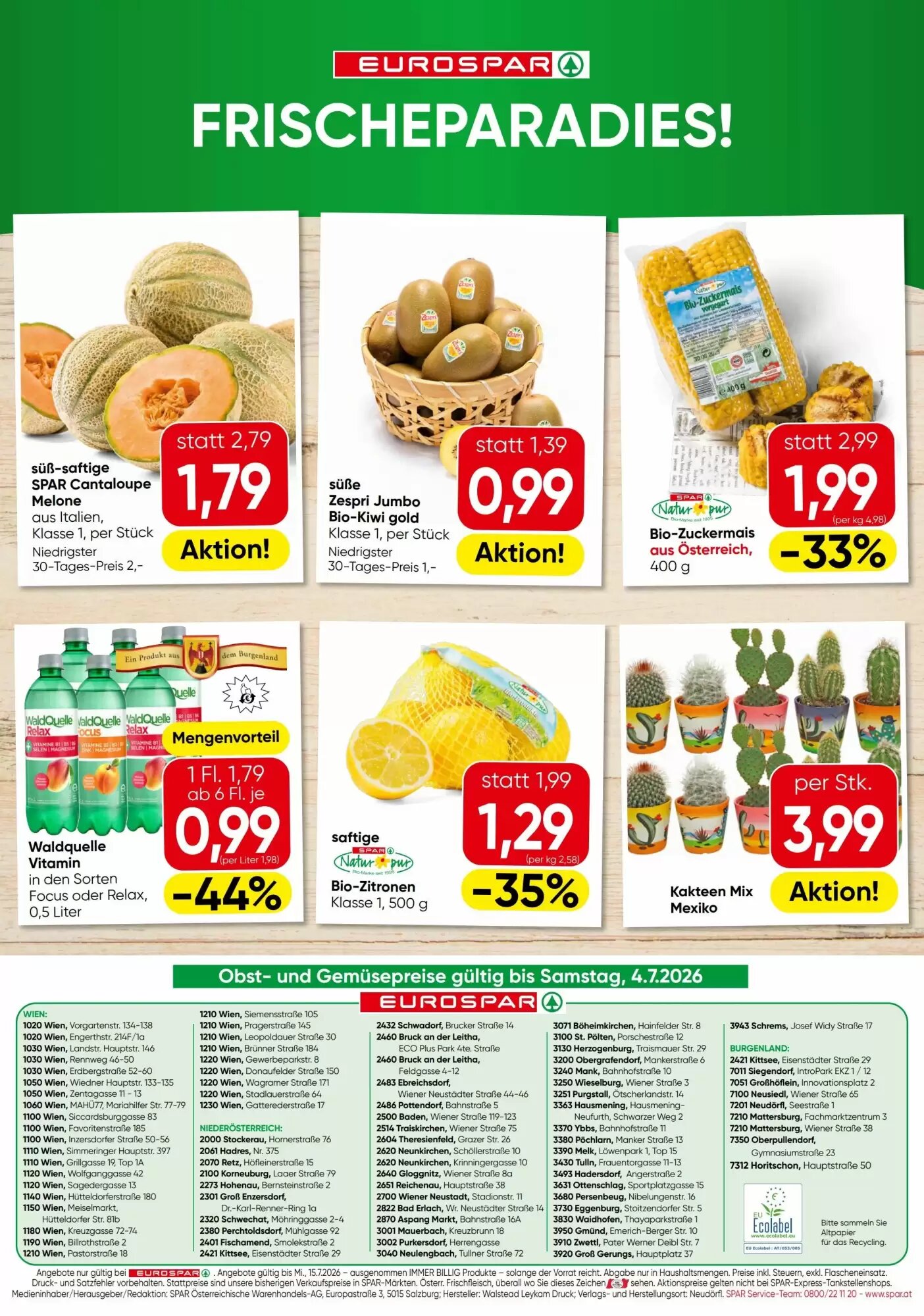 Eurospar Flugblatt (ab 01.07.2026) - Angebote und Prospekt - Seite 16