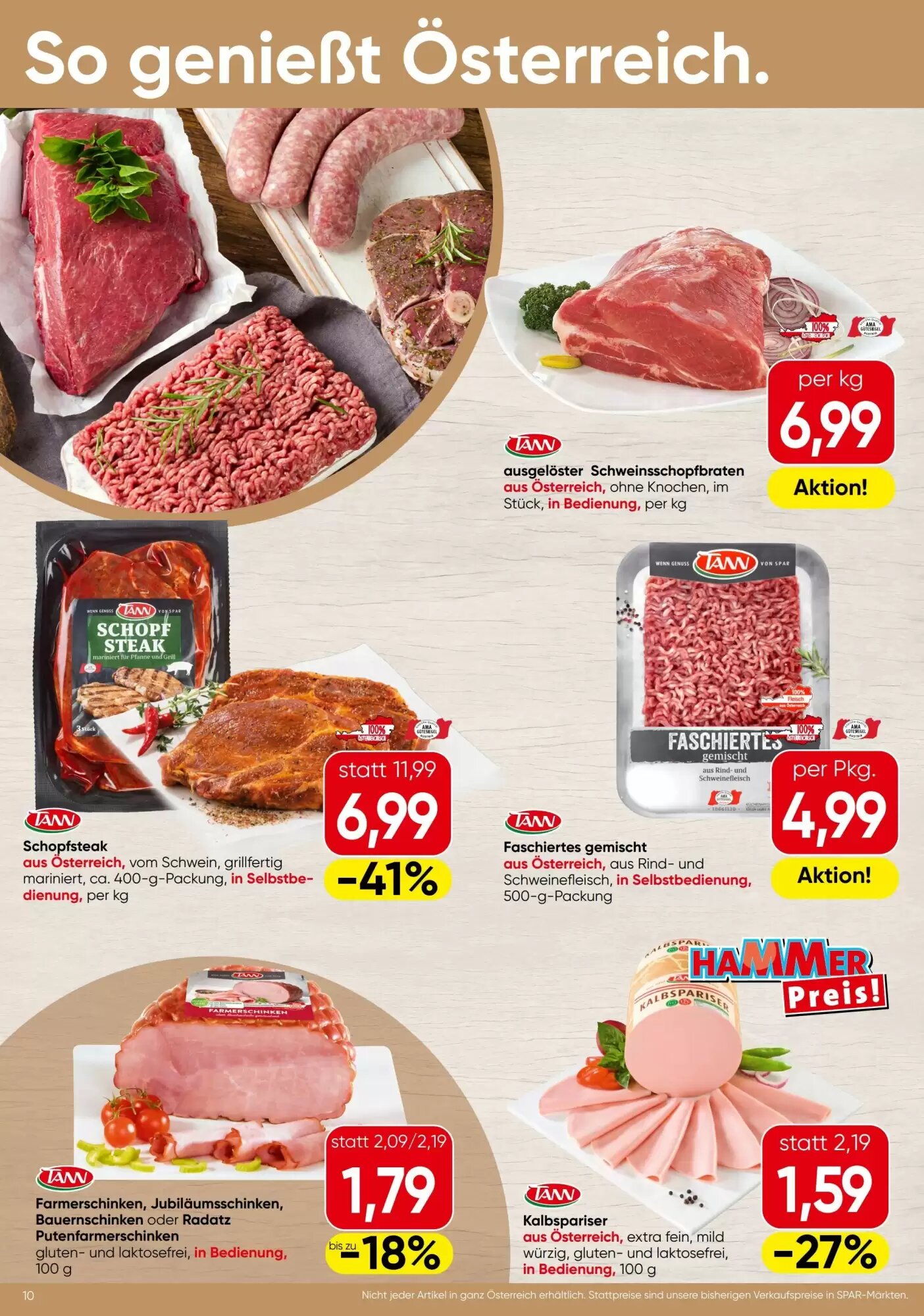 Spar Flugblatt (ab 01.07.2026) - Angebote und Prospekt - Seite 10