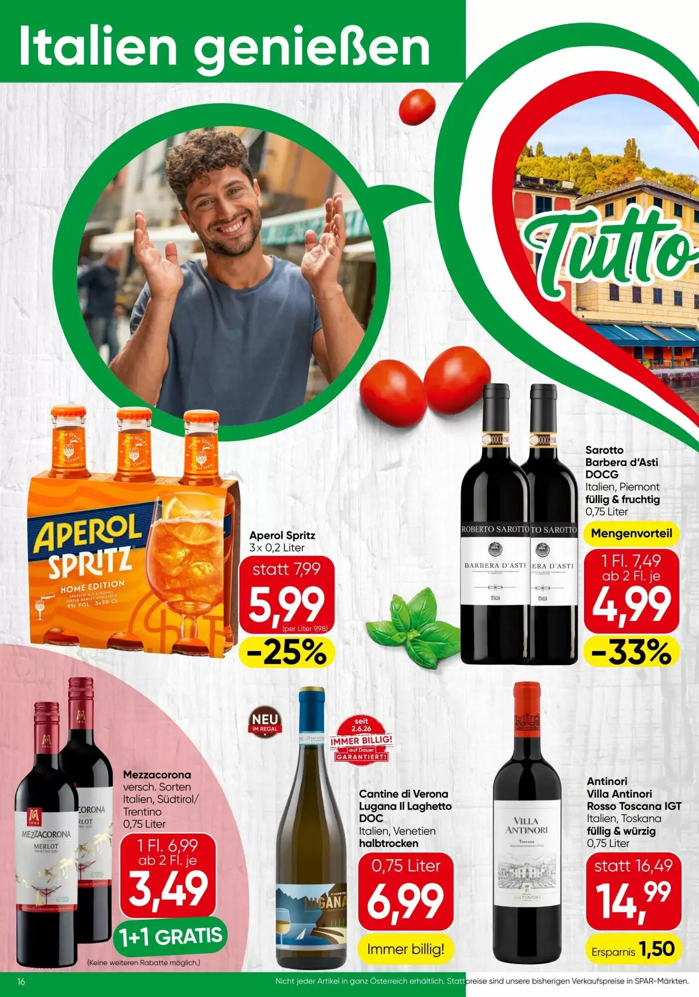 Spar Flugblatt (ab 01.07.2026) - Angebote und Prospekt - Seite 16